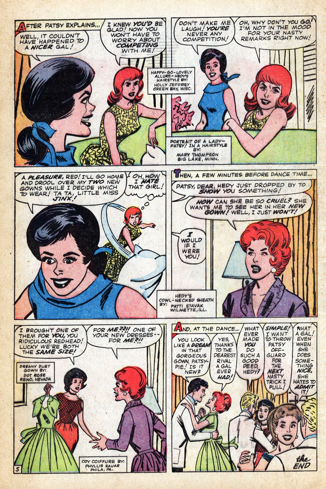 Read online Patsy and Hedy comic -  Issue #90 - 32