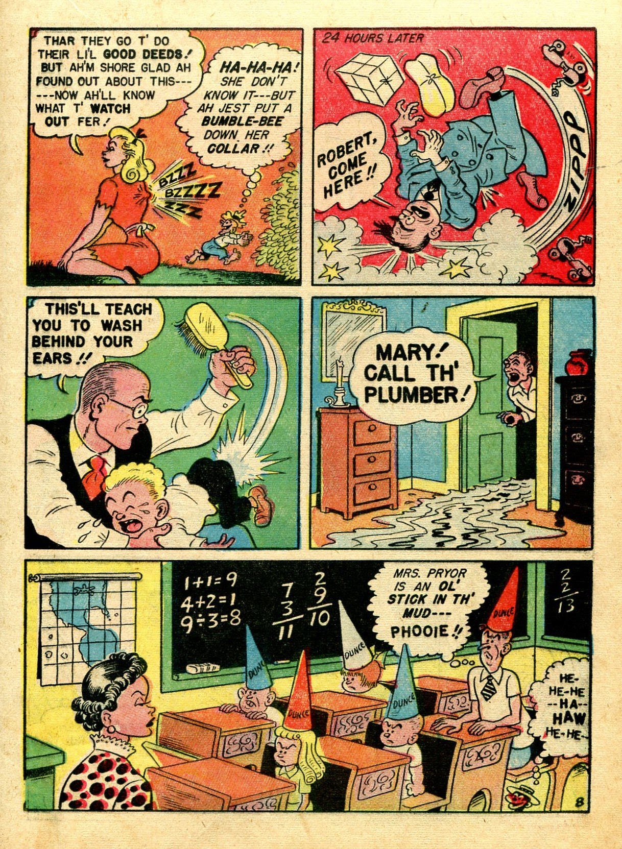 Read online Babe (1948) comic -  Issue #8 - 25