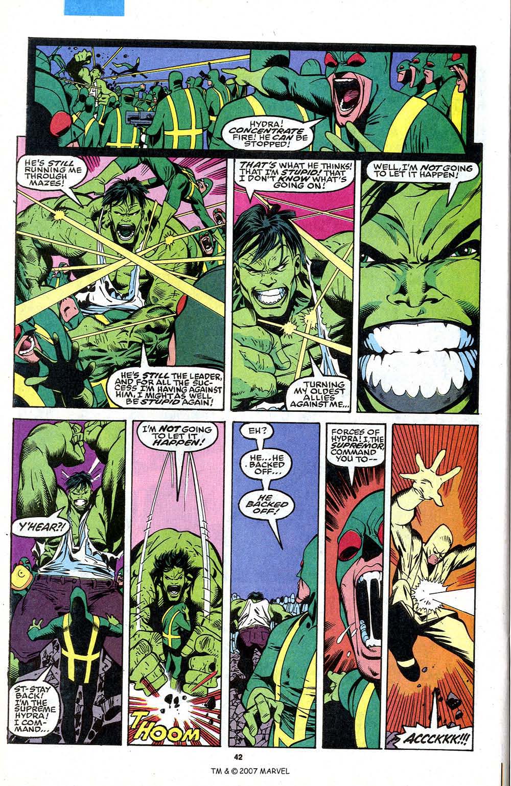 Read online The Incredible Hulk (1968) comic -  Issue #400 - 44