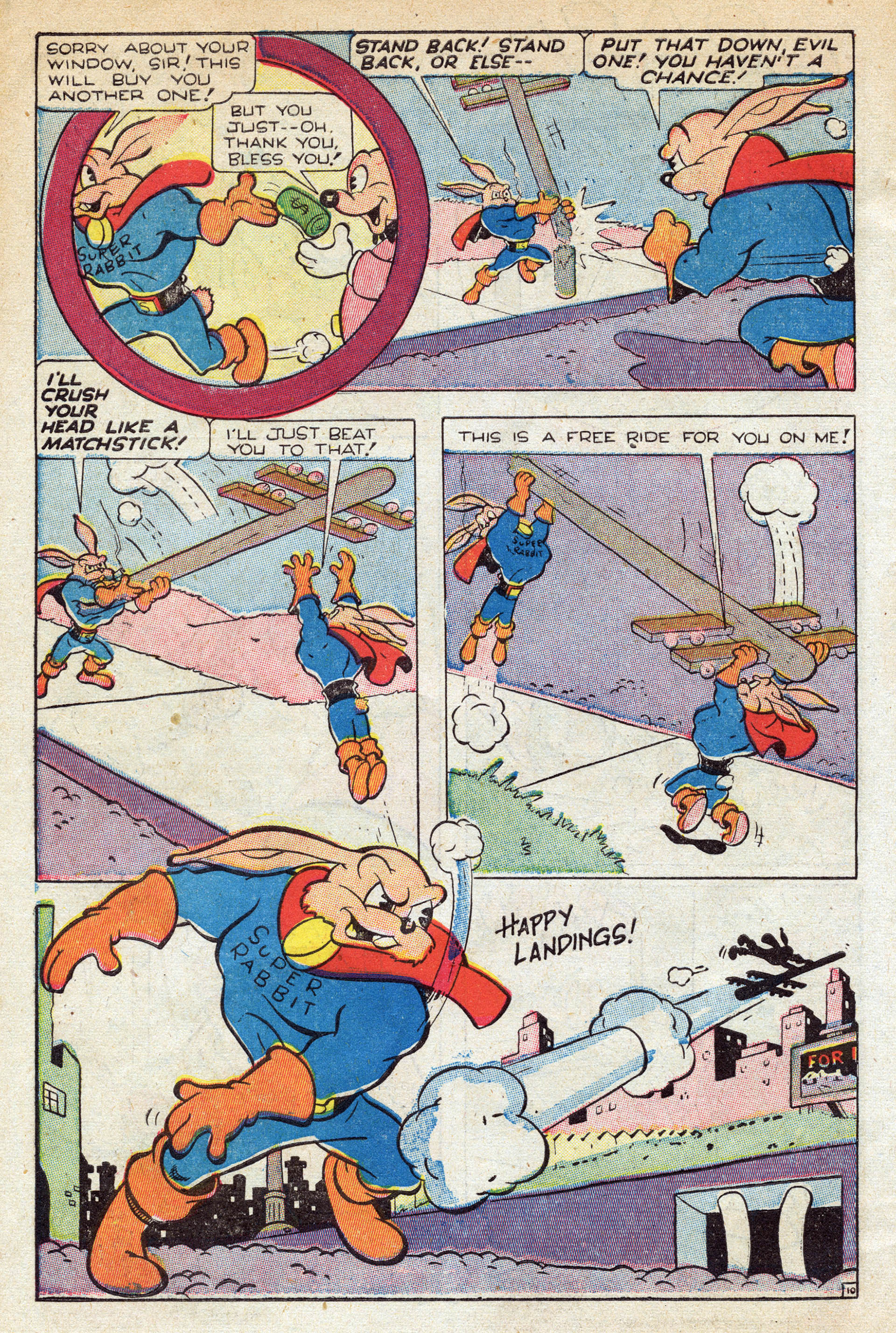 Read online Super Rabbit comic -  Issue #7 - 12