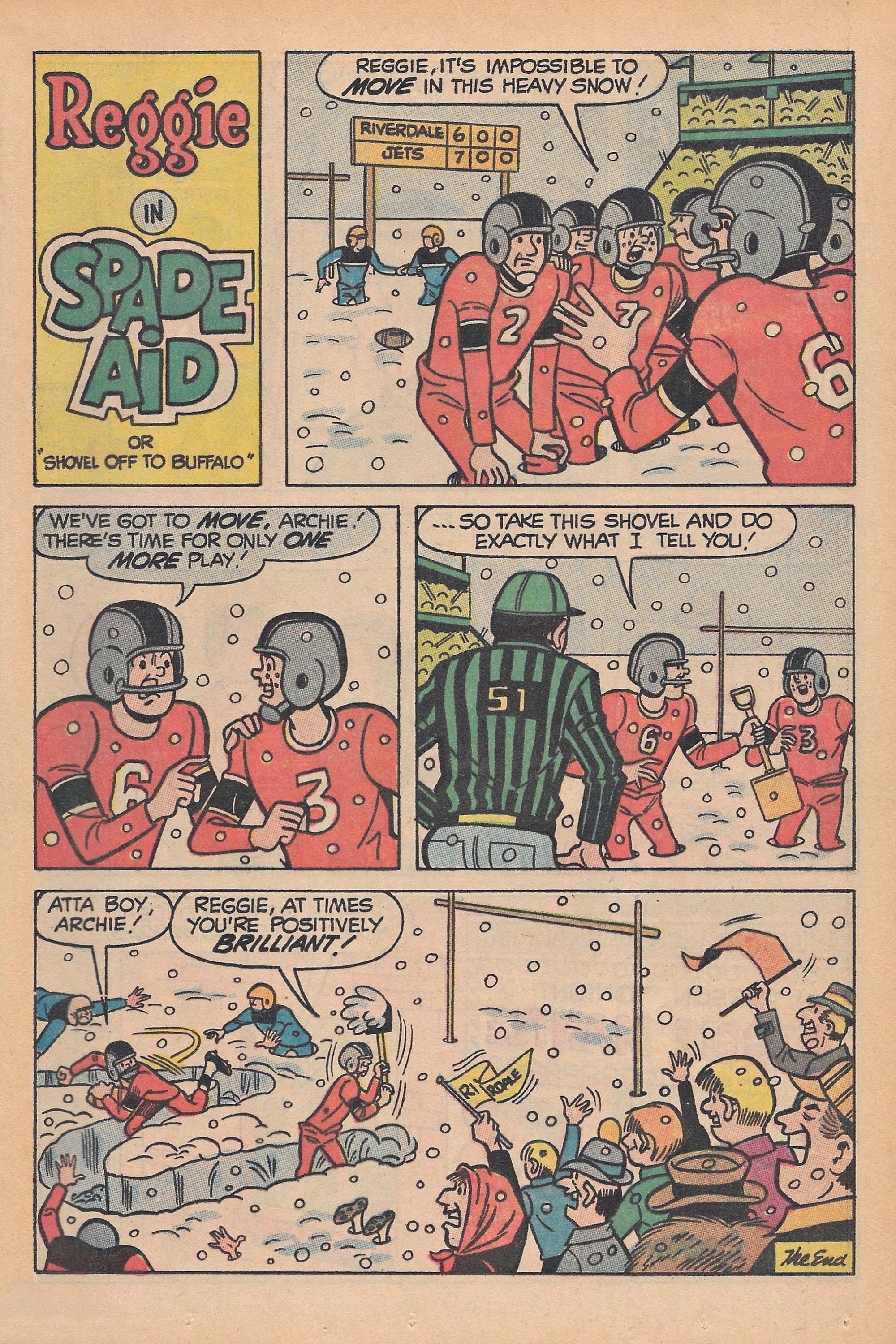 Read online Reggie's Wise Guy Jokes comic -  Issue #11 - 47