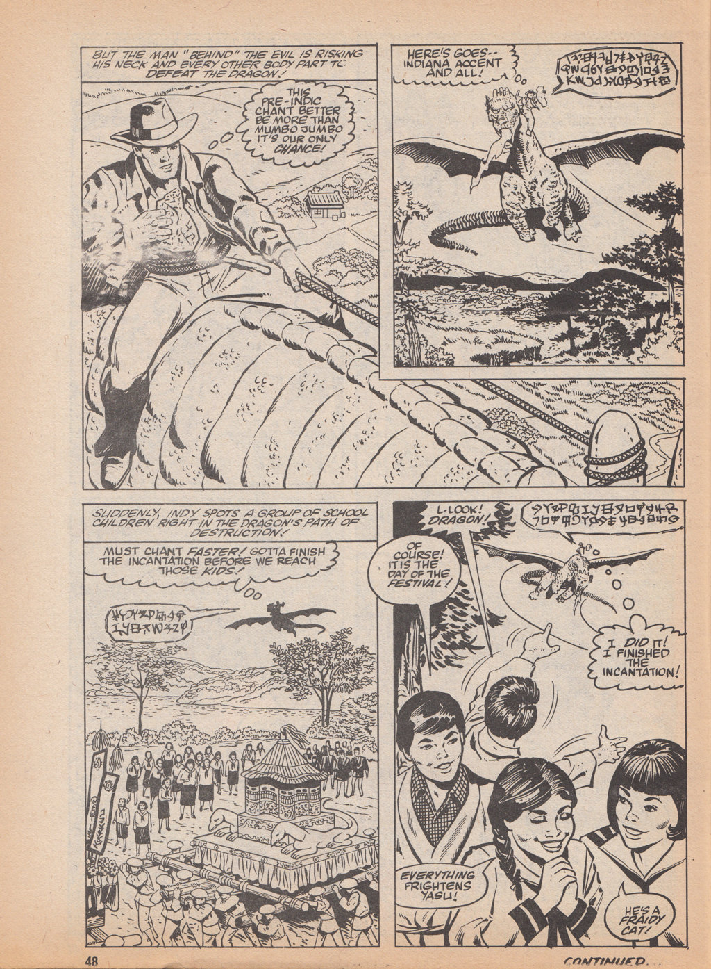 Read online Indiana Jones comic -  Issue #10 - 48