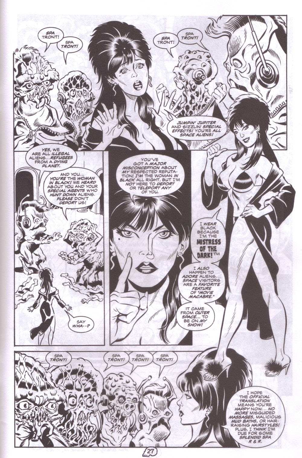 Read online Elvira, Mistress of the Dark comic -  Issue #156 - 24