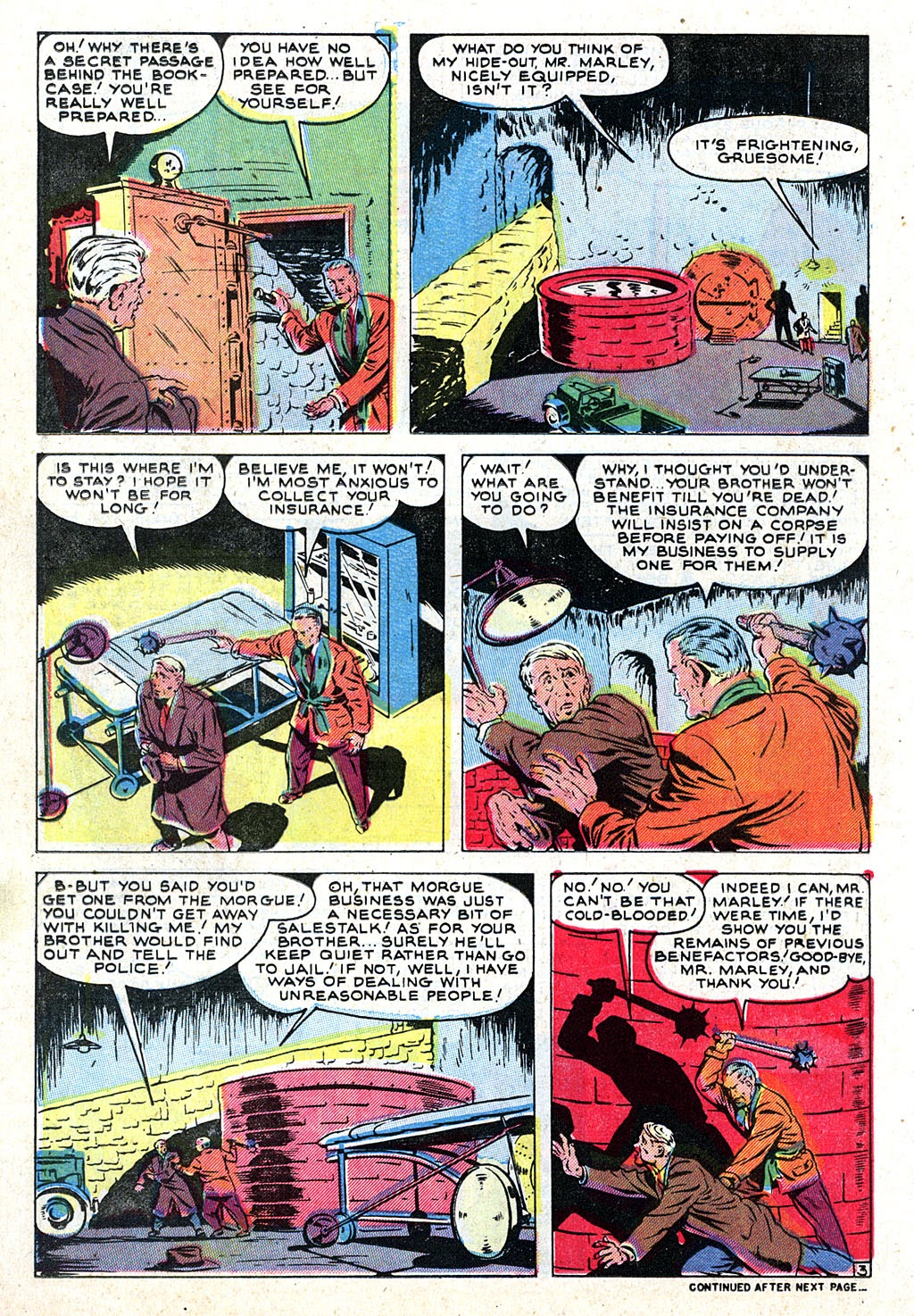 Read online Crime Cases Comics (1951) comic -  Issue #5 - 14