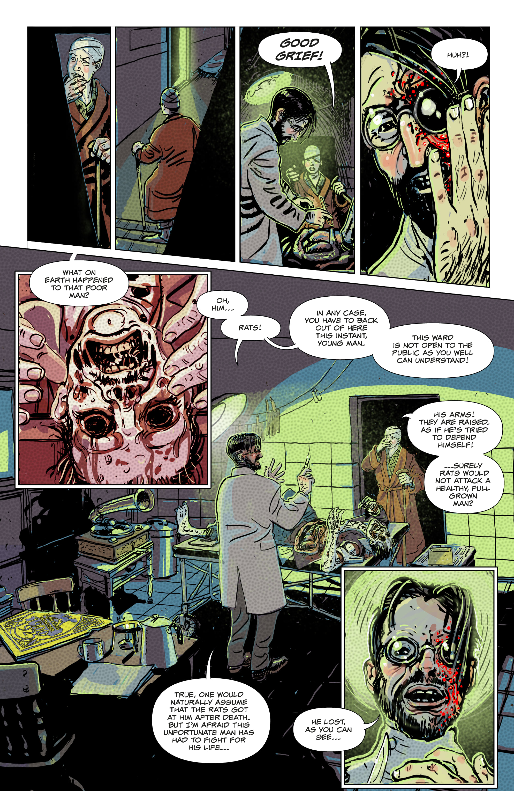 Read online The Northern Dark comic -  Issue #8 - 16