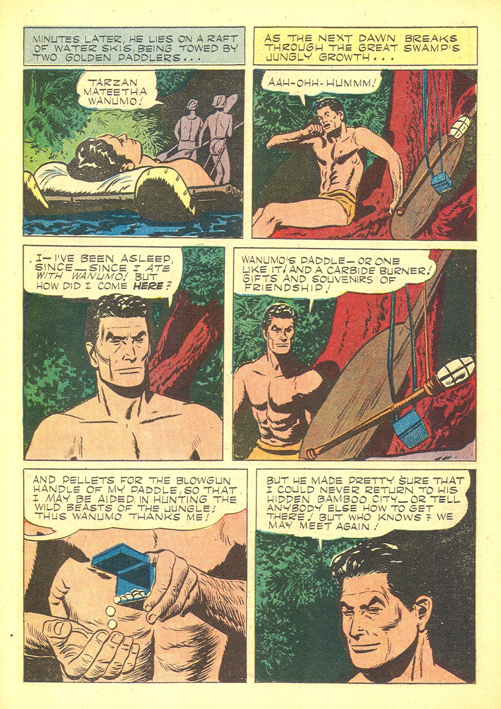 Read online Tarzan (1948) comic -  Issue #77 - 27