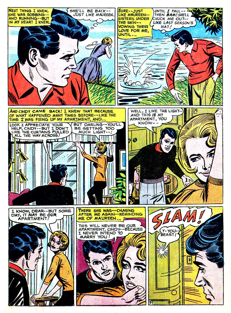Read online Young Love (1963) comic -  Issue #58 - 17