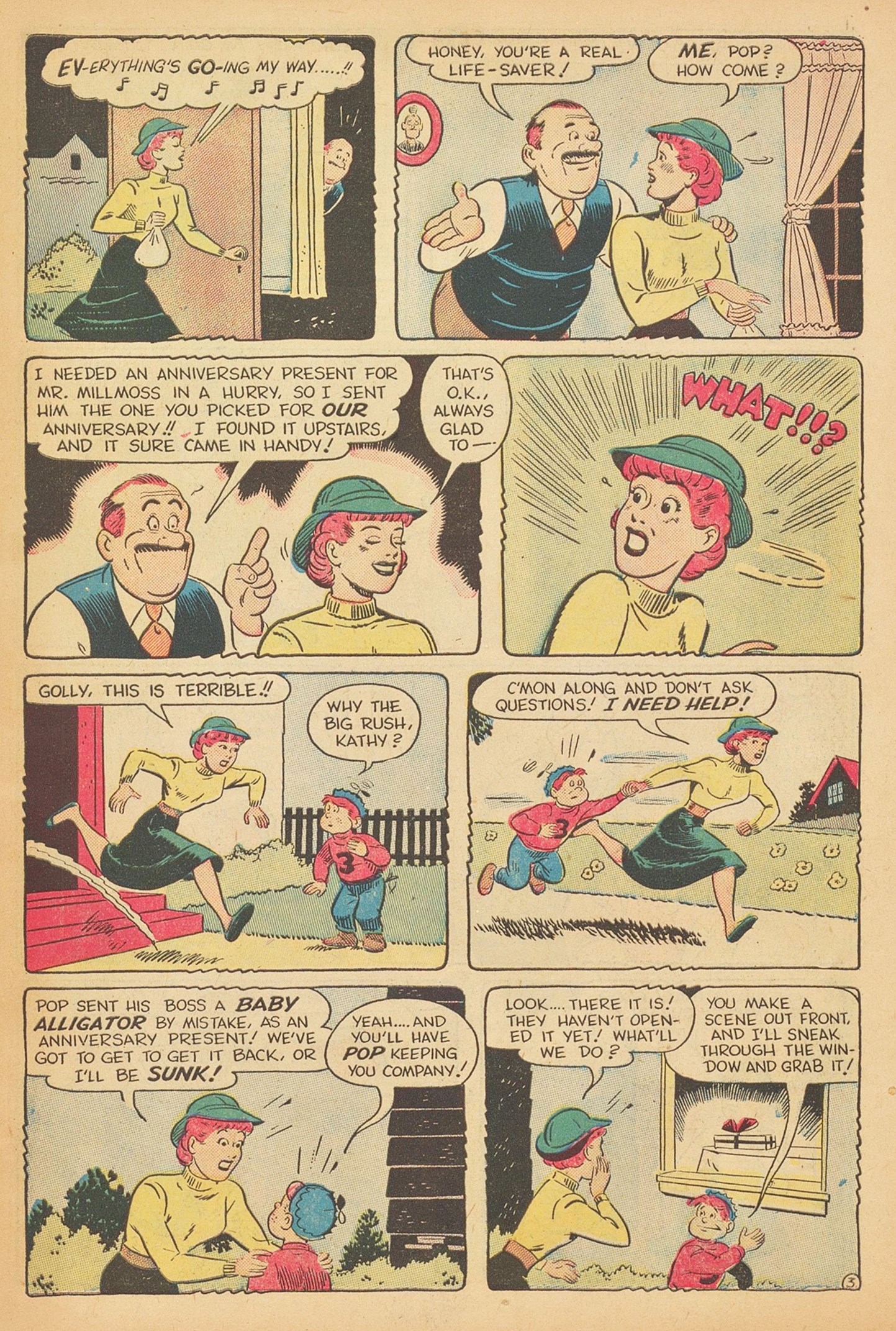 Read online Kathy (1949) comic -  Issue #2 - 5