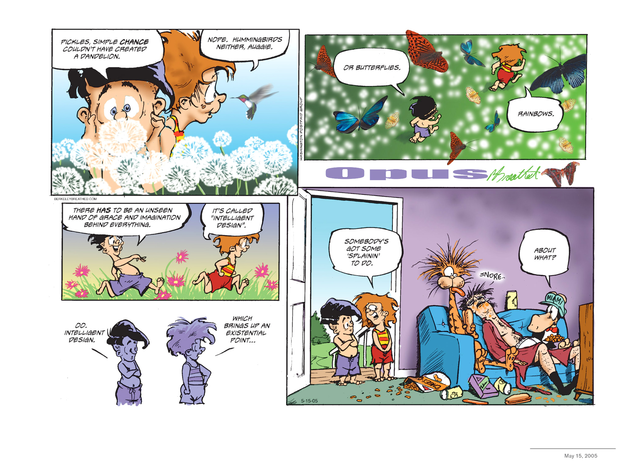 Read online Opus Complete Sunday Strips From 2003-2008 comic -  Issue # TPB (Part 1) - 84