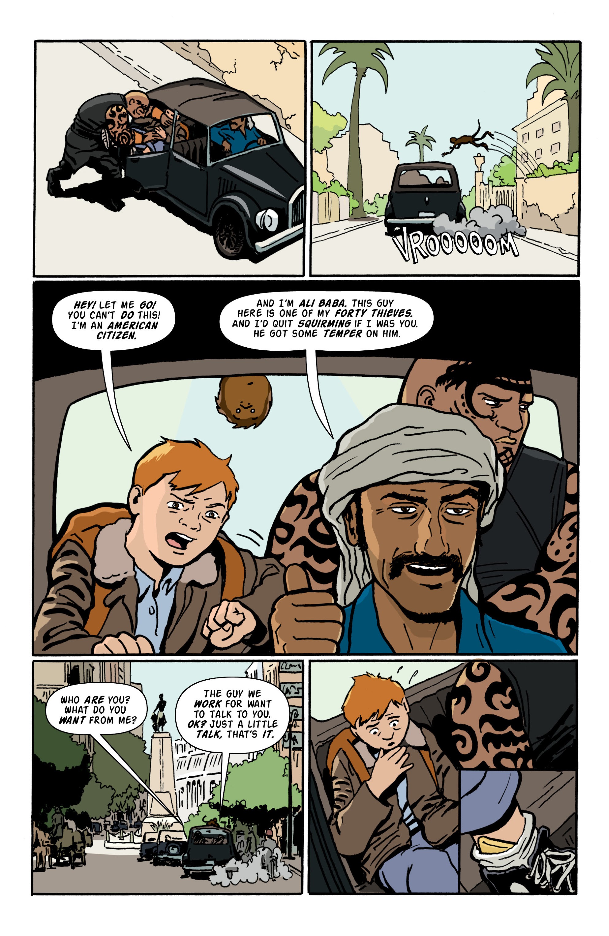 Read online Rocket Robinson and the Pharaoh's Fortune comic -  Issue # TPB (Part 1) - 58