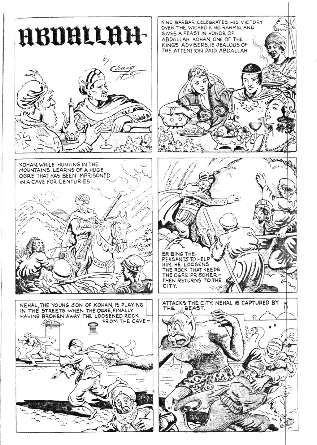 Read online Funny Pages comic -  Issue #33 - 36