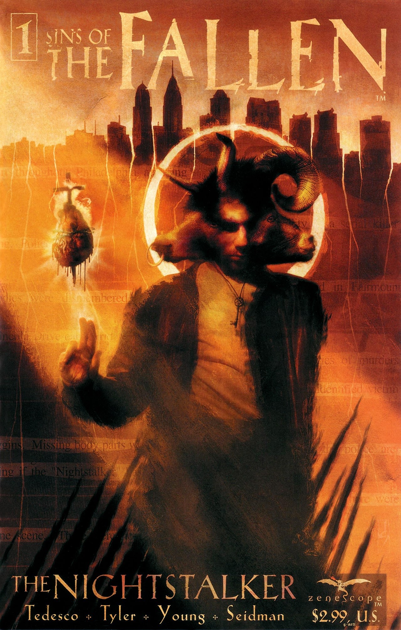 Read online Sins Of The Fallen comic -  Issue #1 - 1