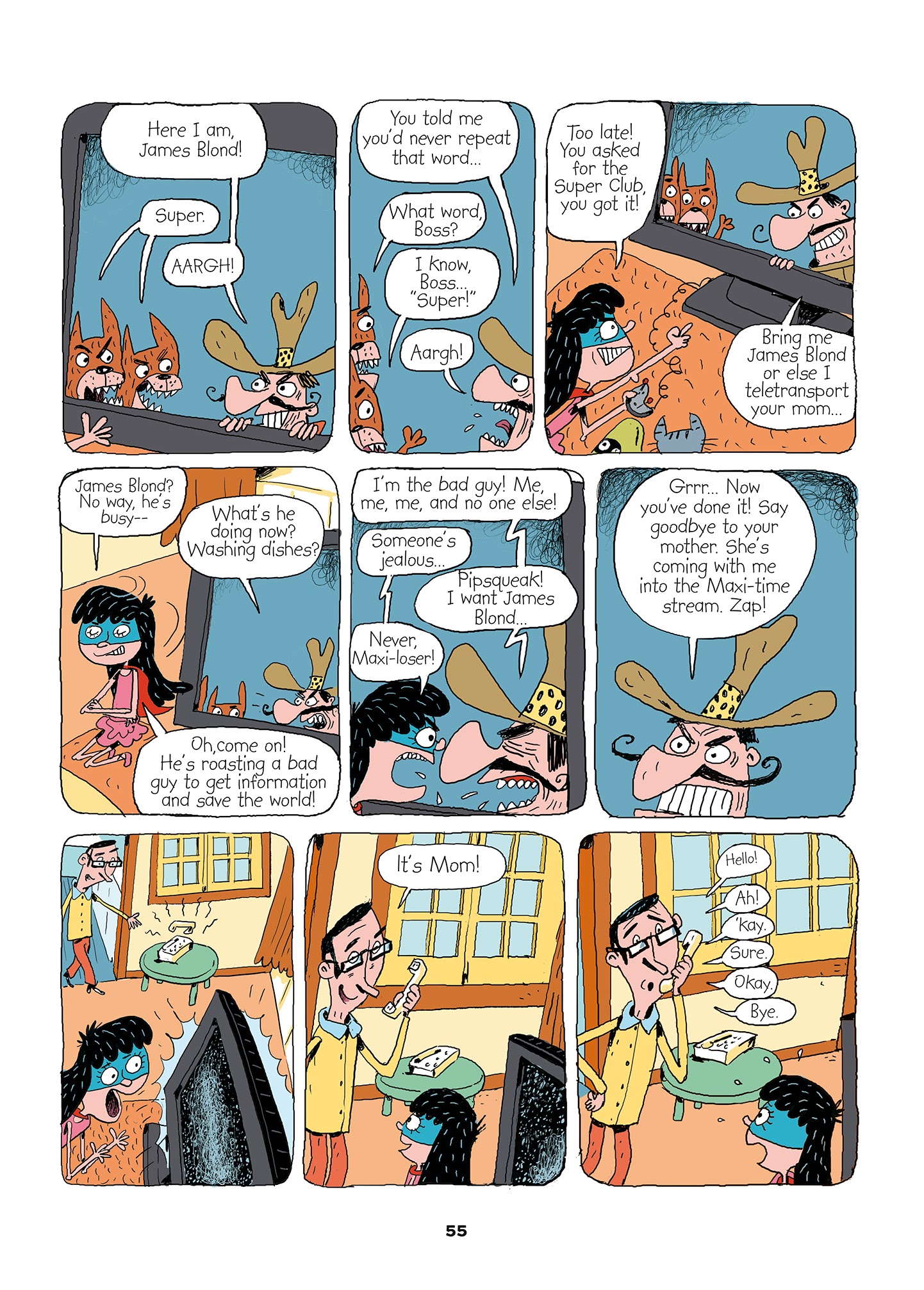 Read online Lola's Super Club comic -  Issue # TPB 1 - 57