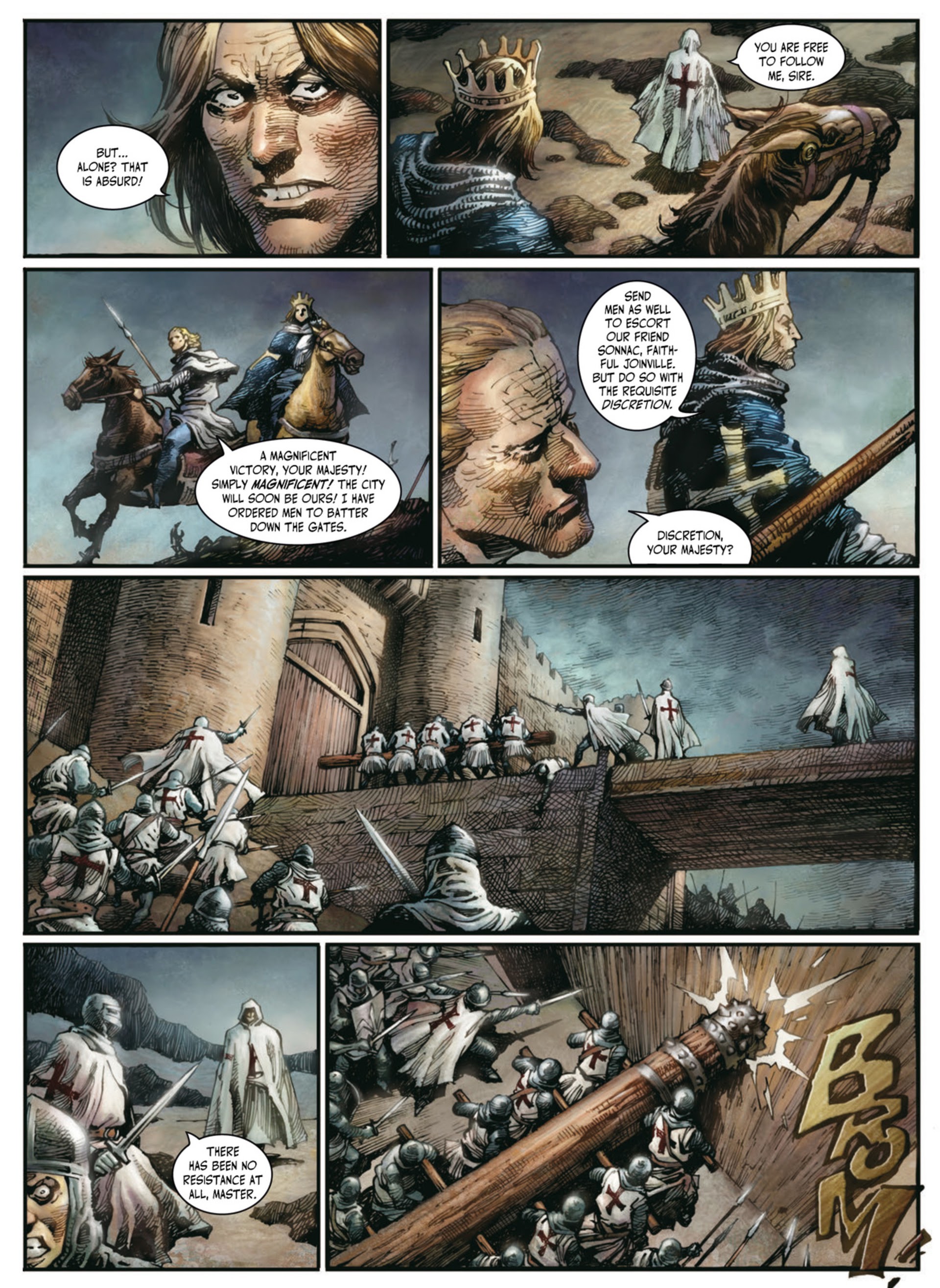 Read online Crusades comic -  Issue #3 - 18