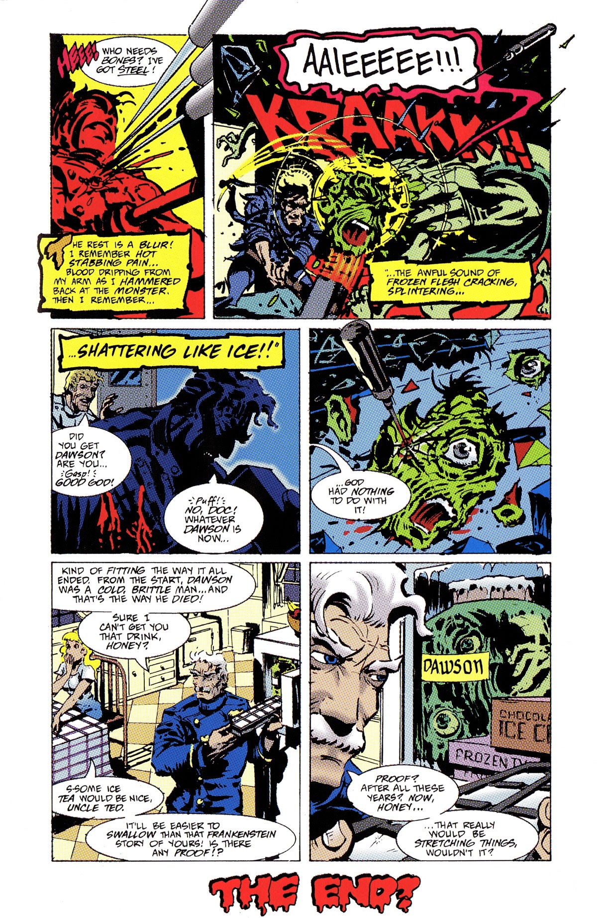 Read online Mr. Monster: Who Watches the Garbagemen? comic -  Issue # Full - 41