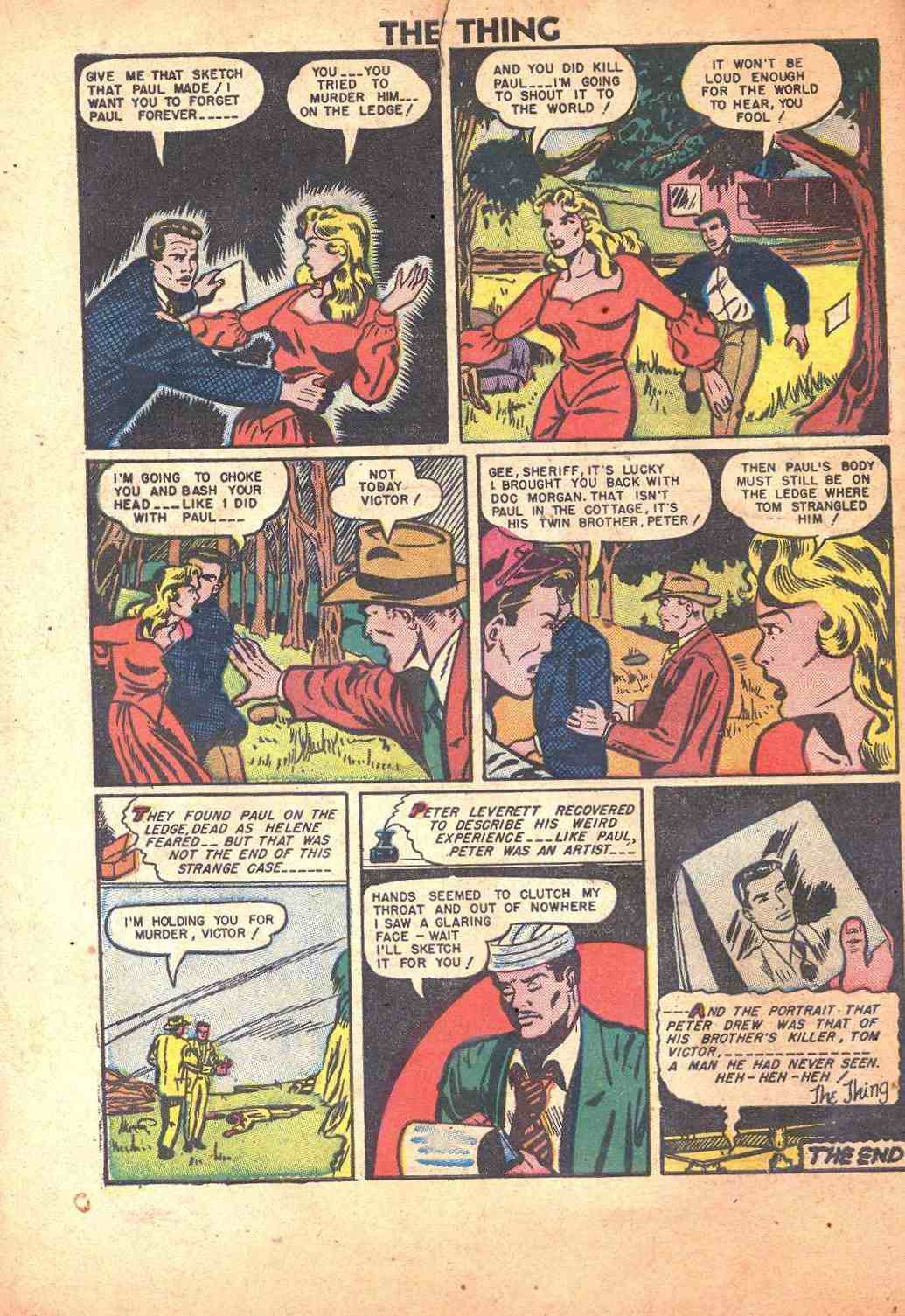 Read online The Thing! (1952) comic -  Issue #4 - 34