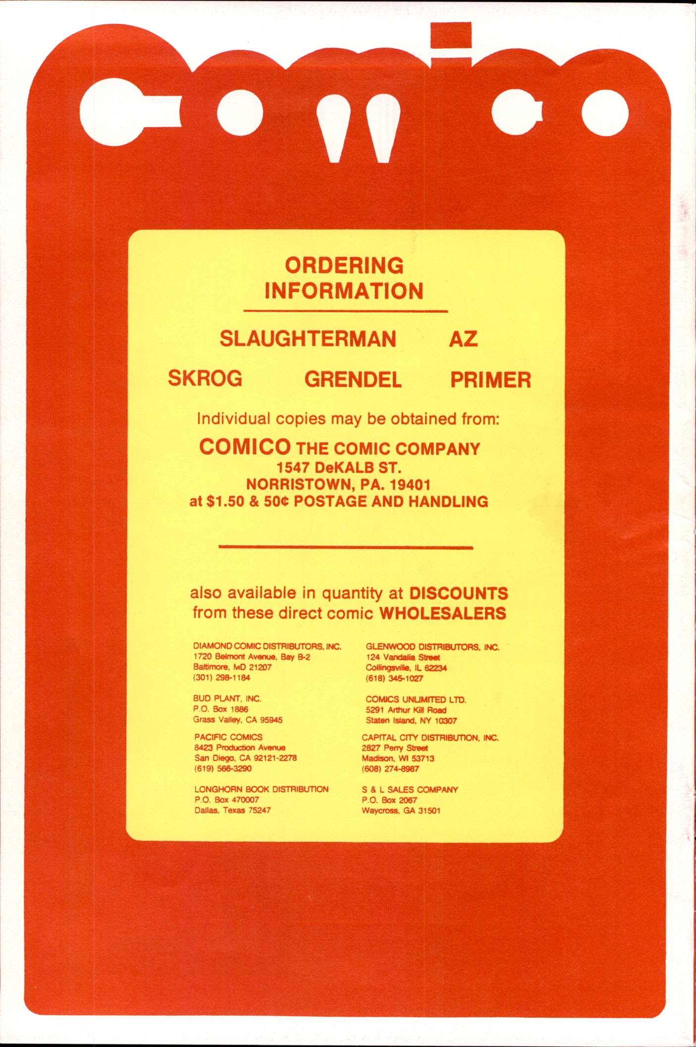 Read online Comico Primer comic -  Issue #3 - 36