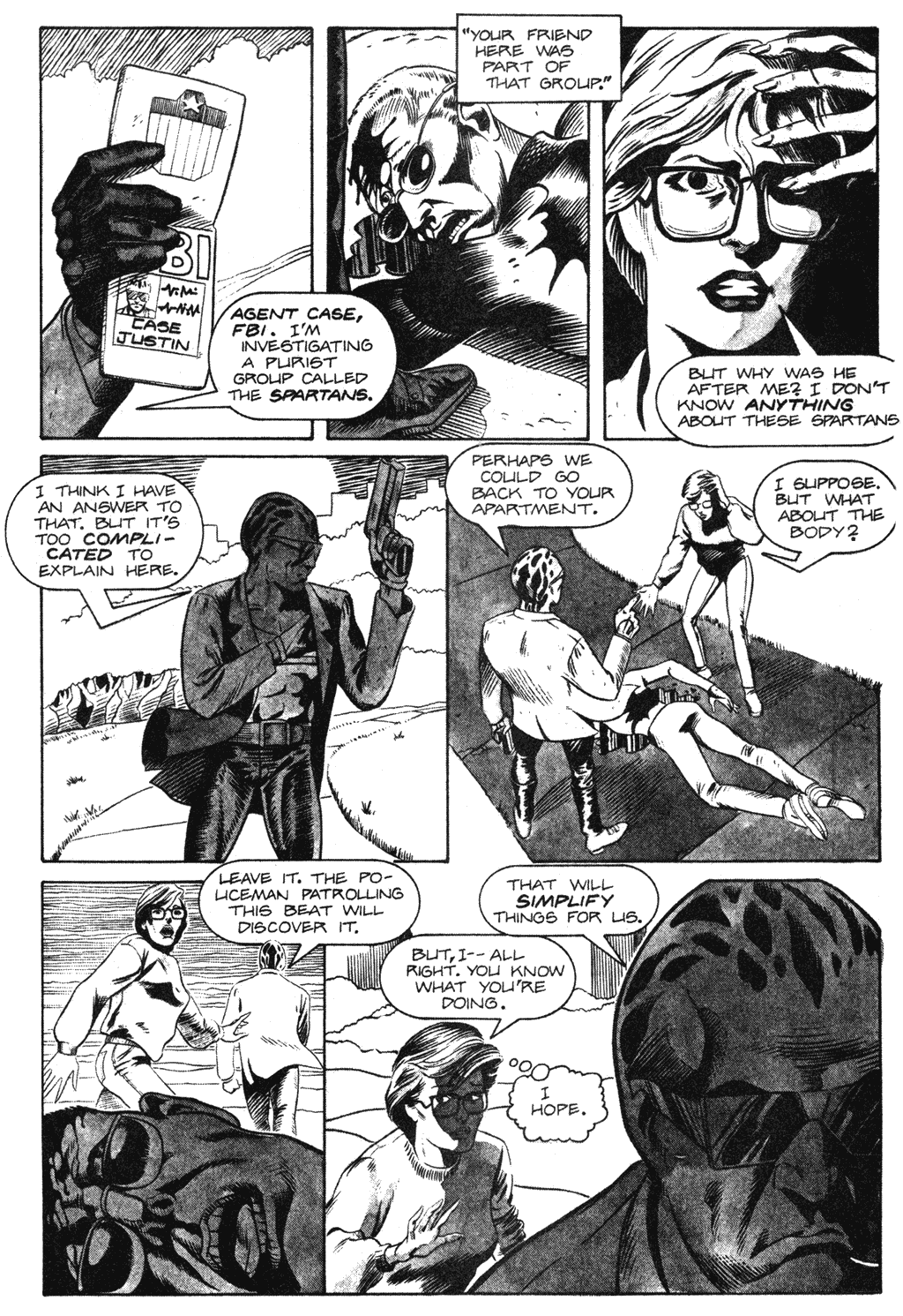 Read online Alien Nation: The Spartans comic -  Issue #3 - 6