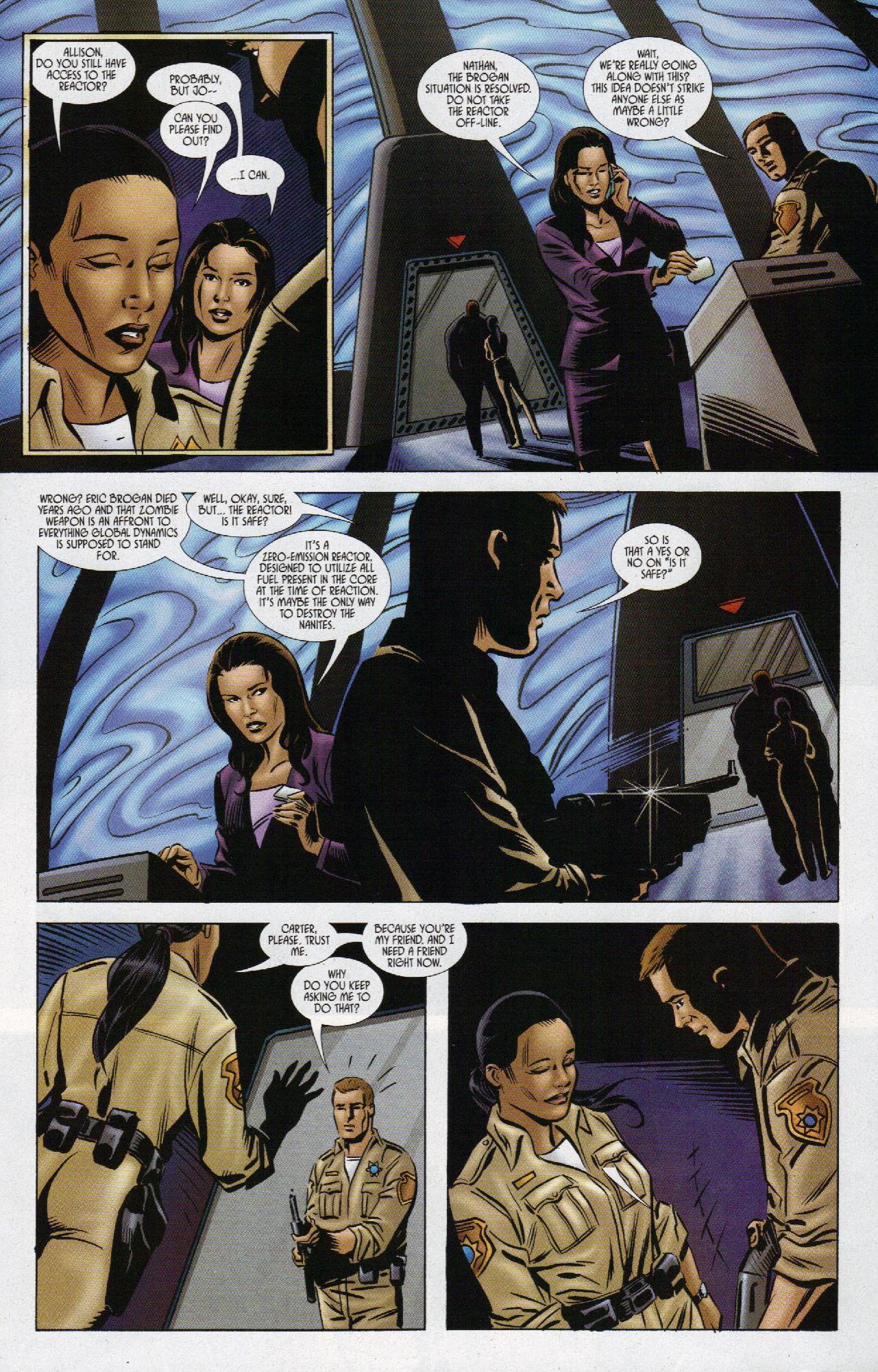 Read online Eureka comic -  Issue #4 - 19