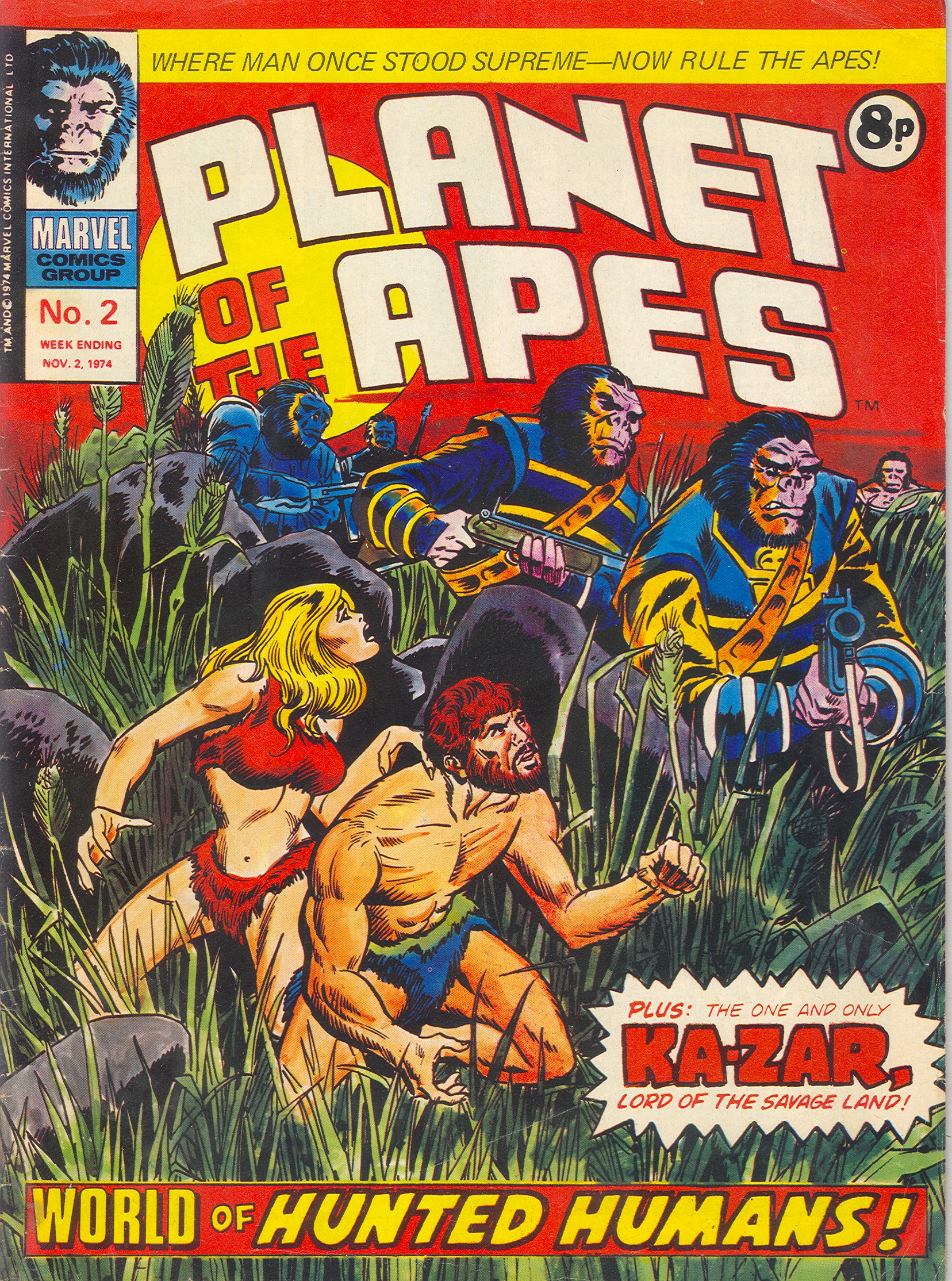 Read online Planet of the Apes (1974) comic -  Issue #2 - 1