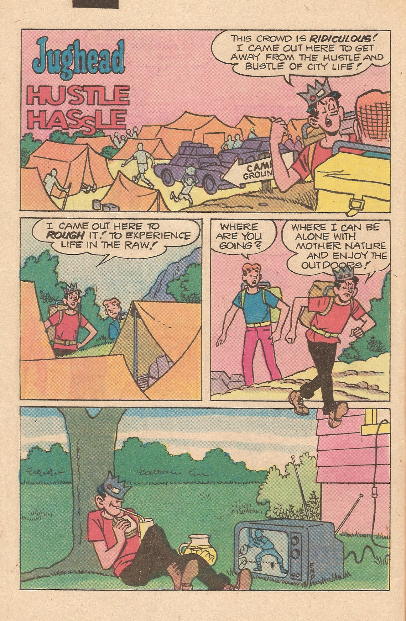 Read online Jughead's Jokes comic -  Issue #65 - 4