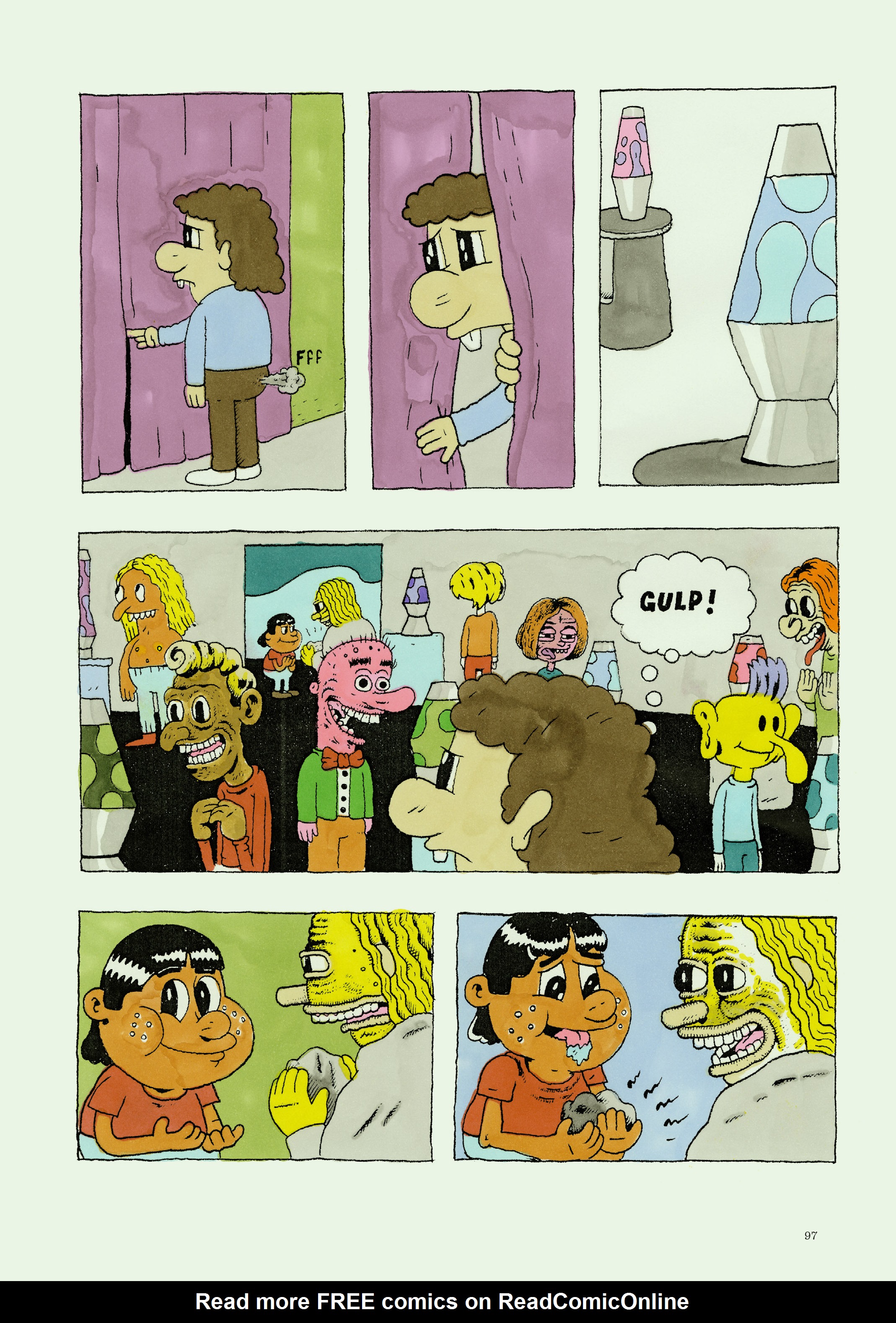 Read online Now: The New Comics Anthology comic -  Issue #7 - 97