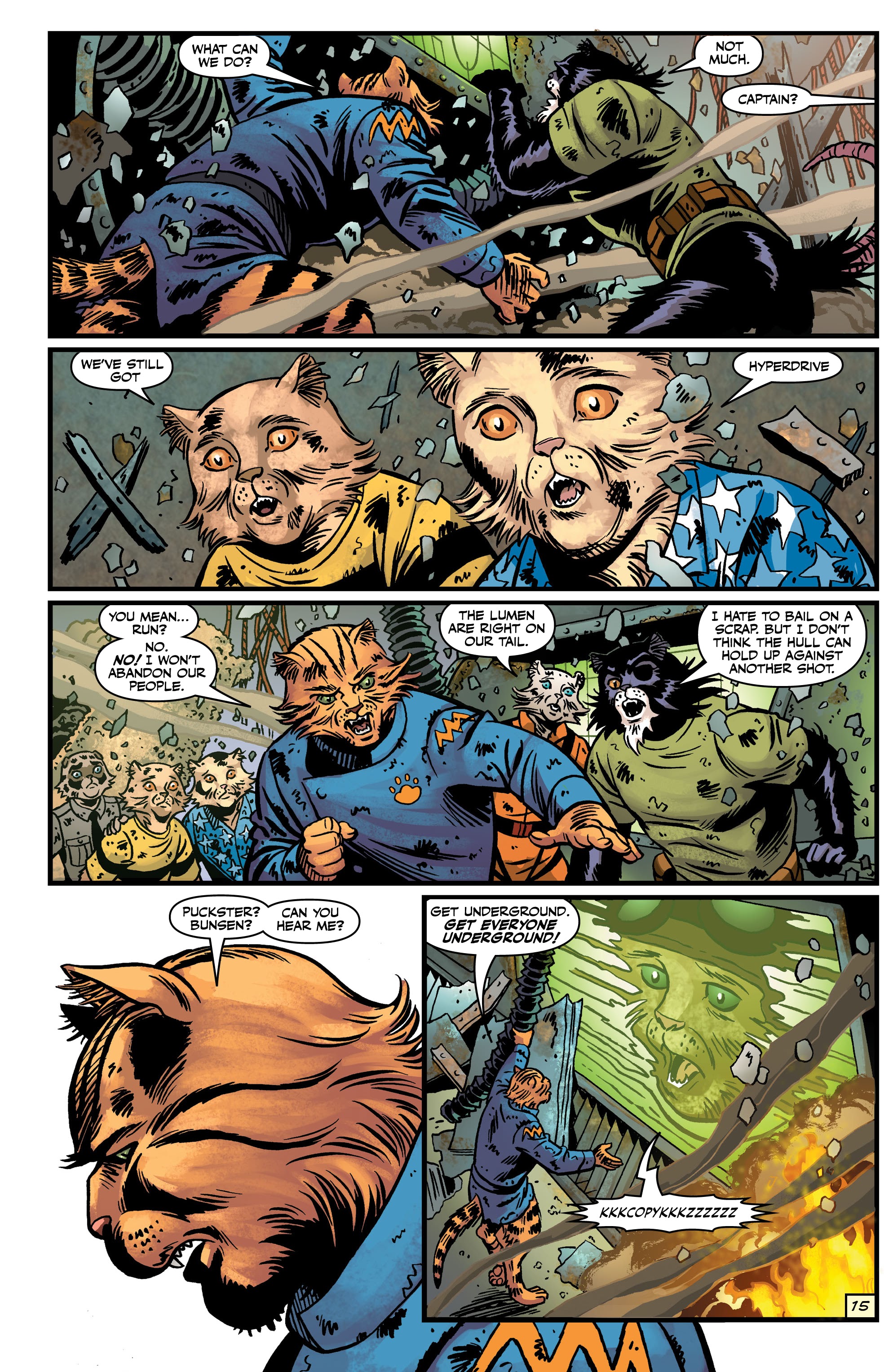 Read online Captain Ginger Season 2 comic -  Issue #6 - 17