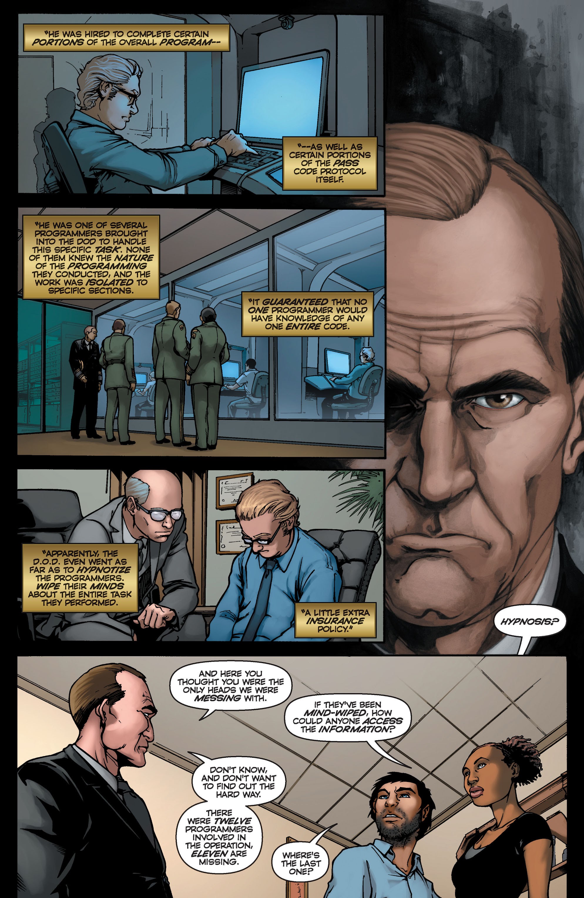Read online Mindfield comic -  Issue #3 - 13
