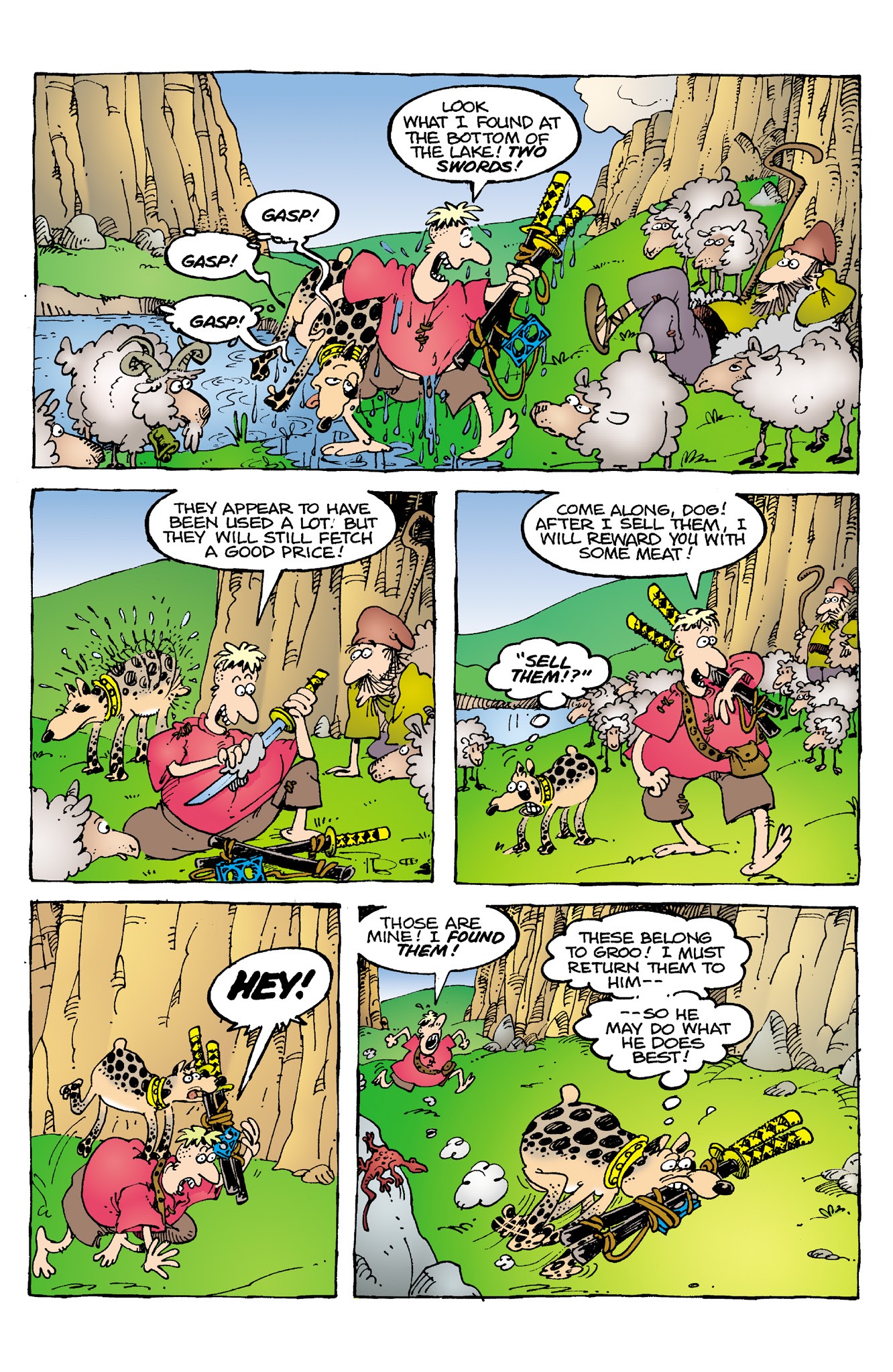 Read online Sergio Aragonés' Groo: Mightier Than the Sword comic -  Issue # _TPB - 88