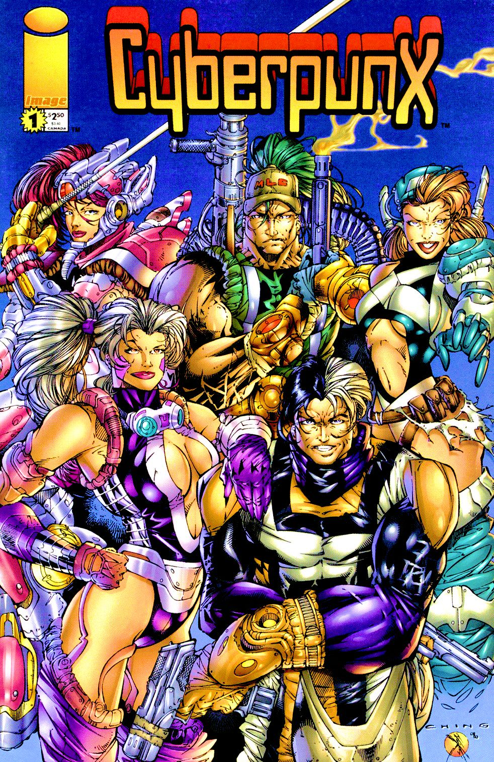 Read online Cyberpunx comic -  Issue # Full - 1