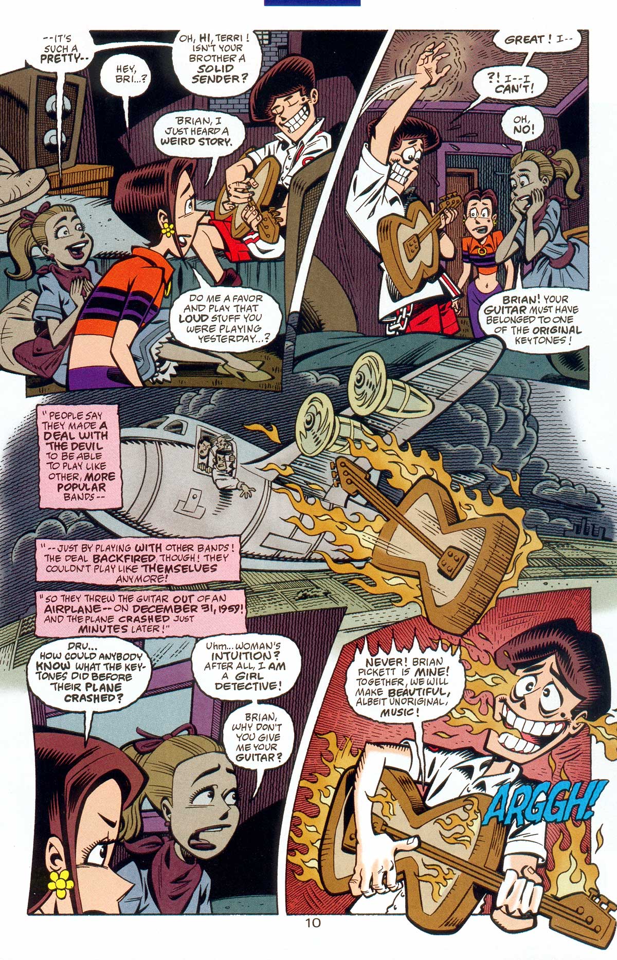 Read online Gross Point comic -  Issue #9 - 11