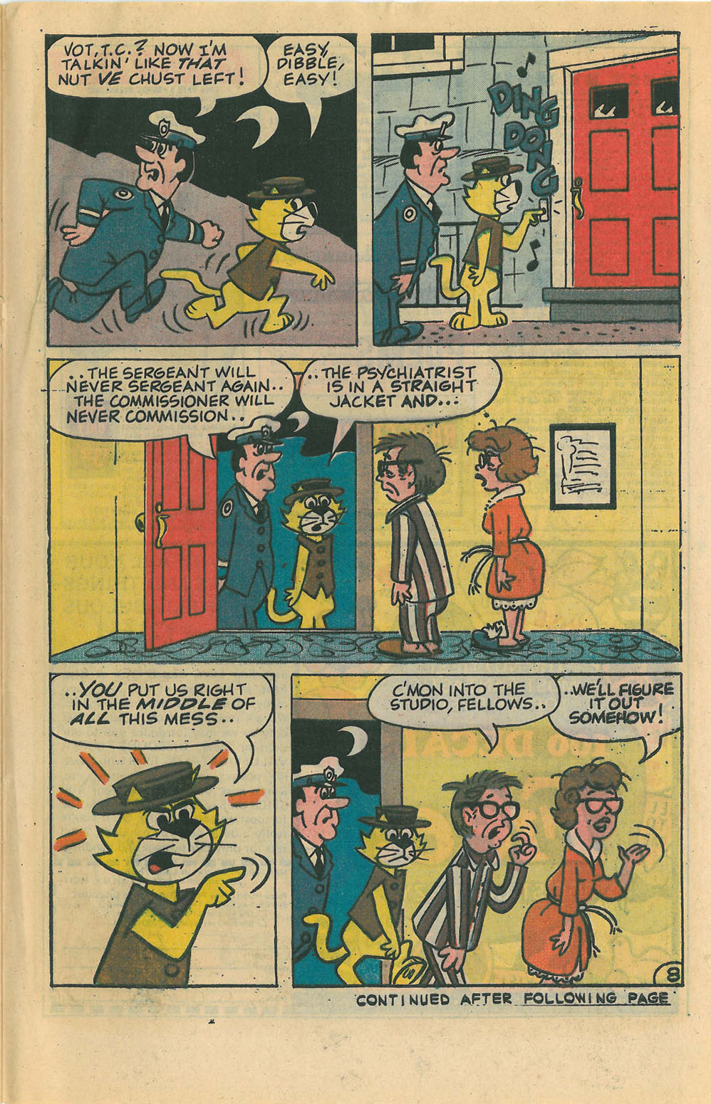 Read online Top Cat (1970) comic -  Issue #20 - 29