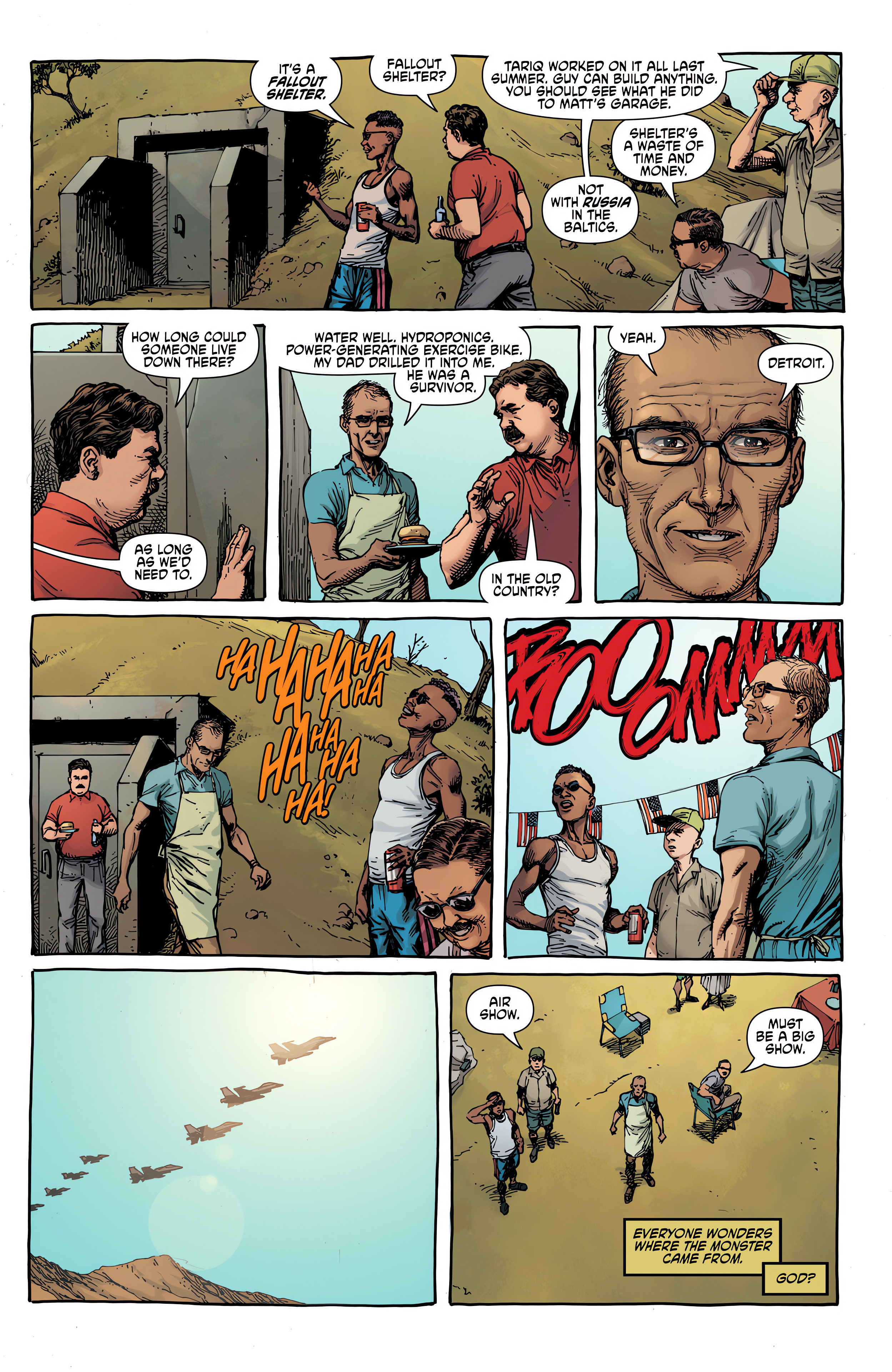 Read online Geiger: Ground Zero comic -  Issue #1 - 9