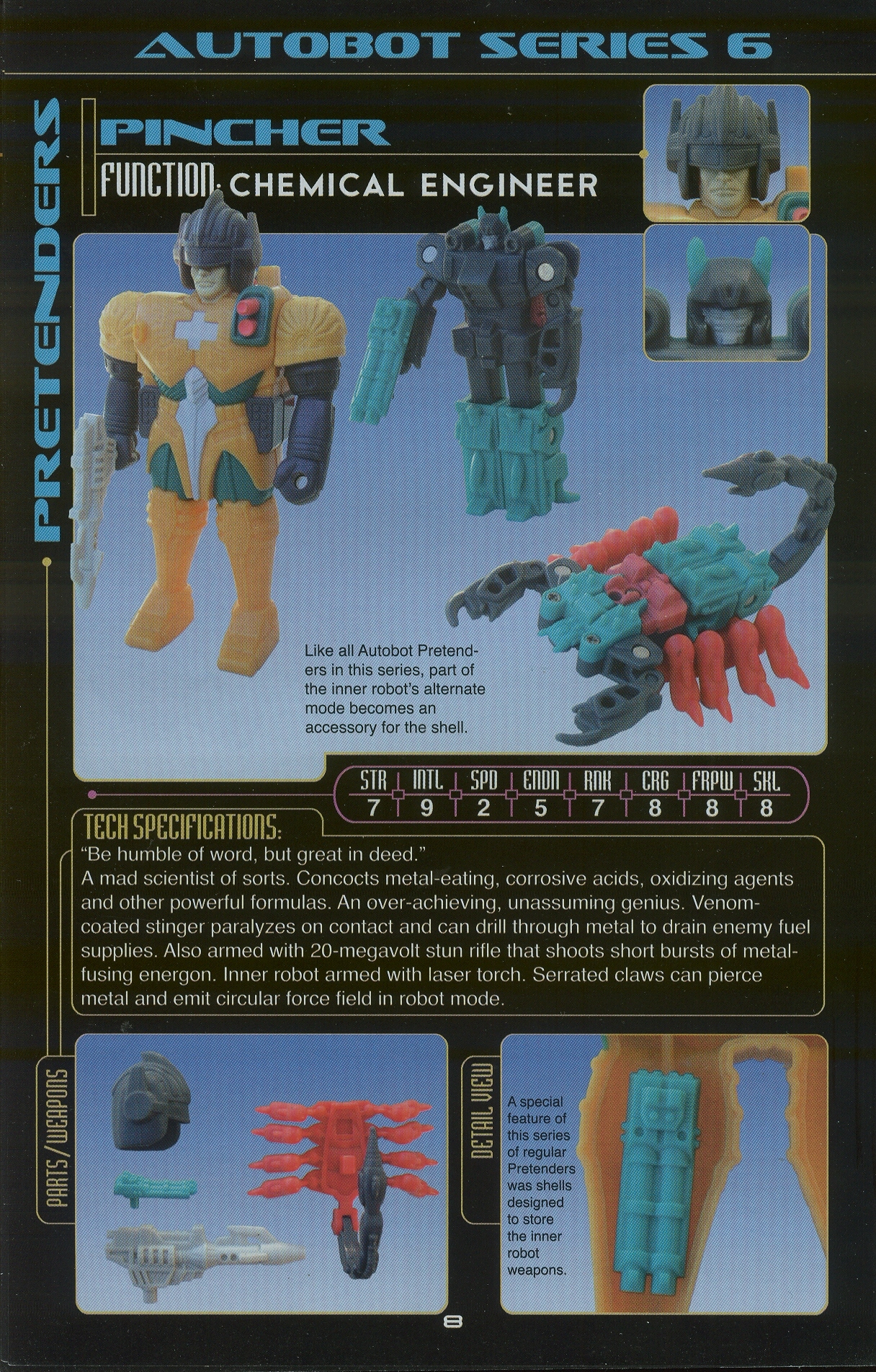 Read online Cybertronian: An Unofficial Transformers Recognition Guide comic -  Issue #5 - 7
