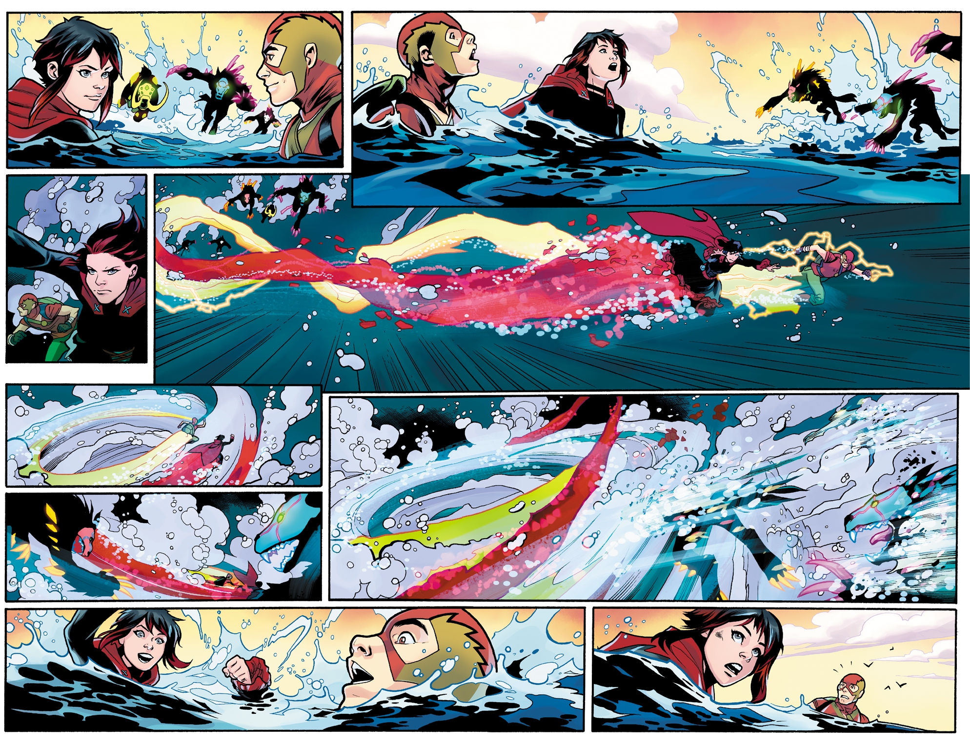 Read online RWBY/Justice League comic -  Issue #11 - 18