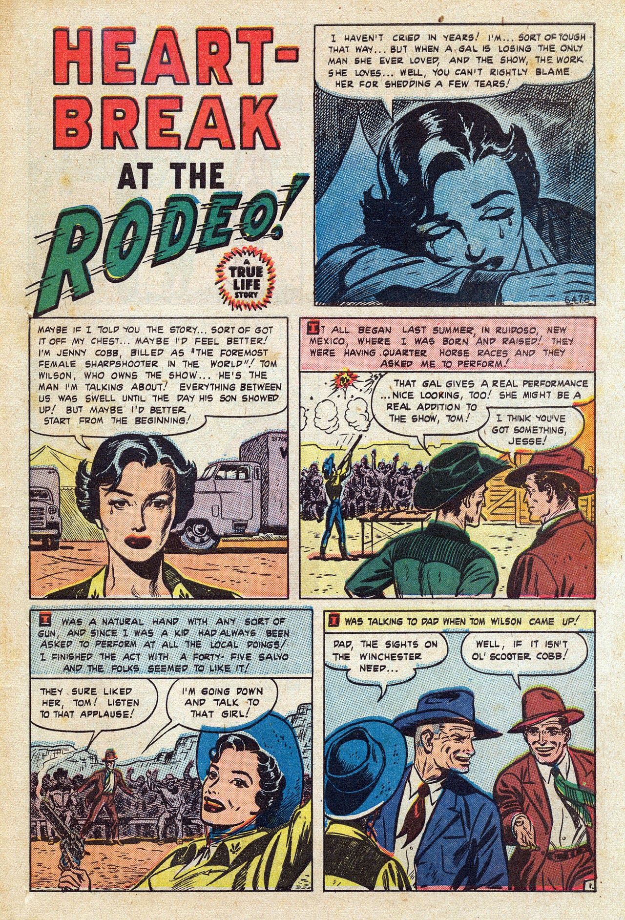 Read online Western Life Romances comic -  Issue #1 - 41