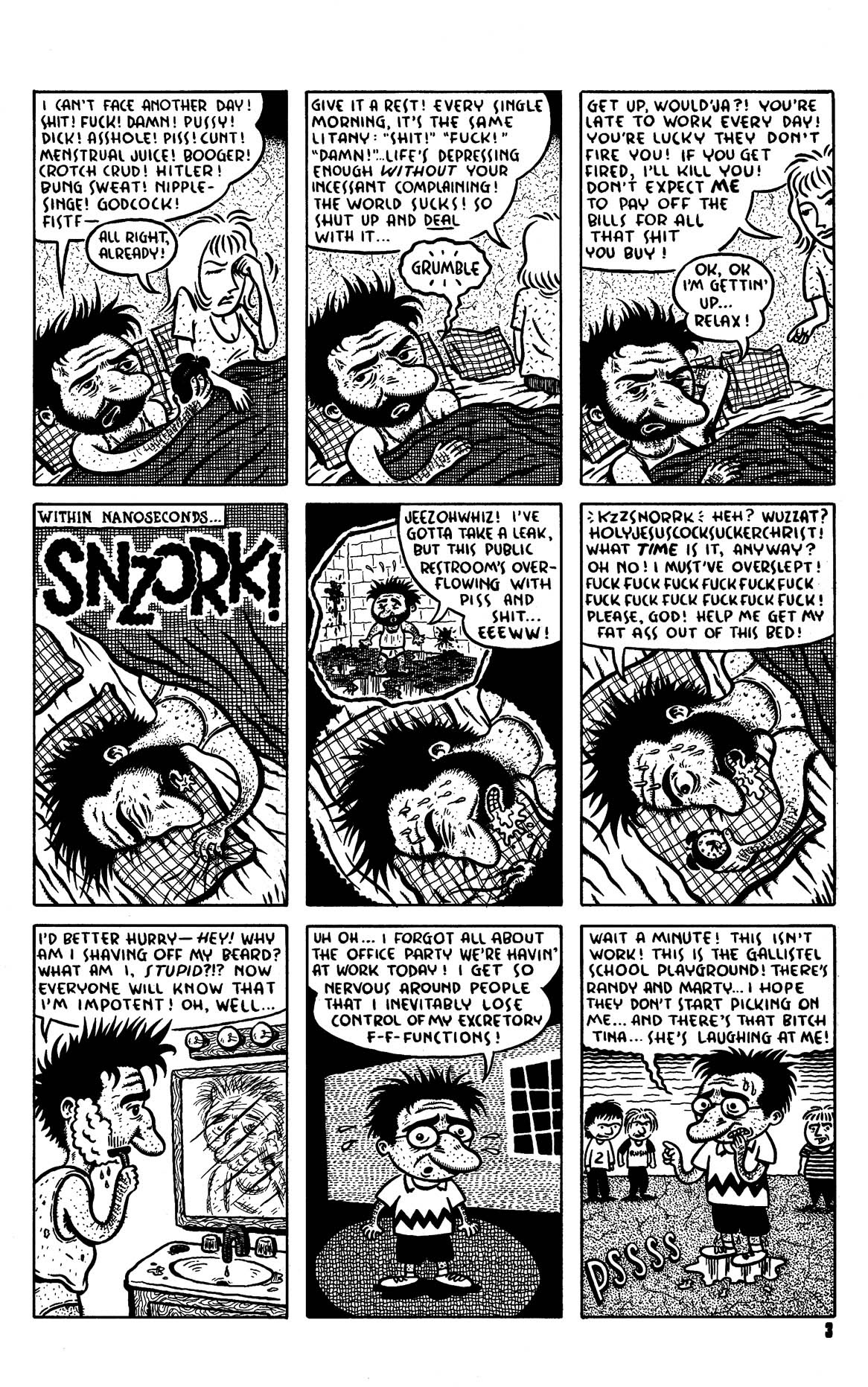 Read online Schizo comic -  Issue #1 - 5