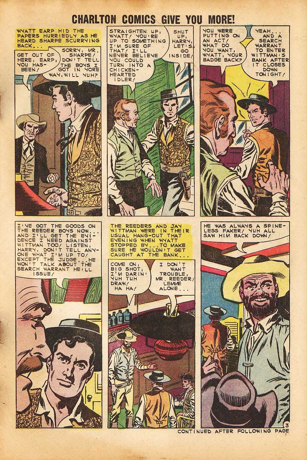 Read online Wyatt Earp Frontier Marshal comic -  Issue #30 - 5