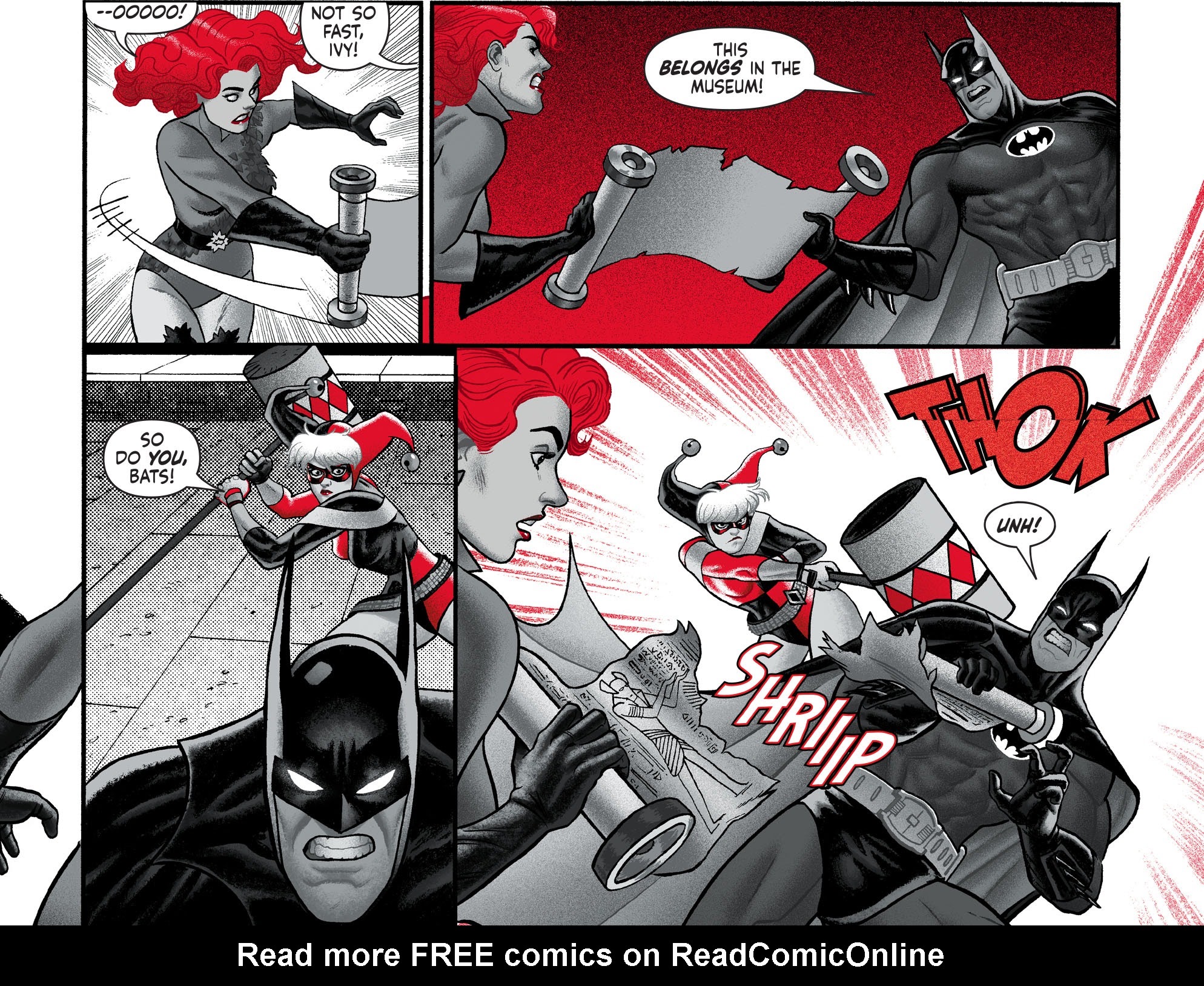 Read online Harley Quinn Black   White   Red comic -  Issue #9 - 9