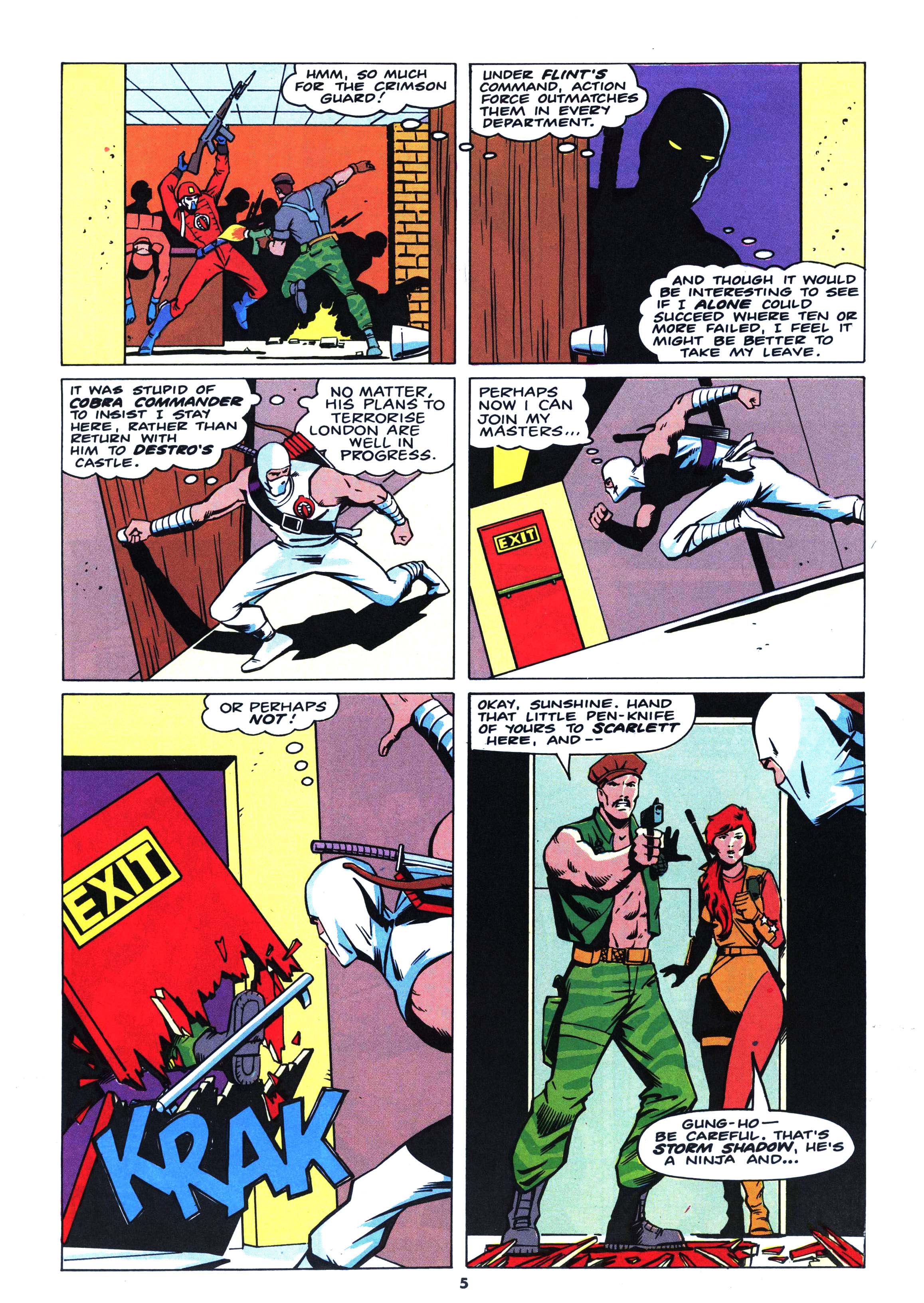 Read online Action Force comic -  Issue #7 - 5