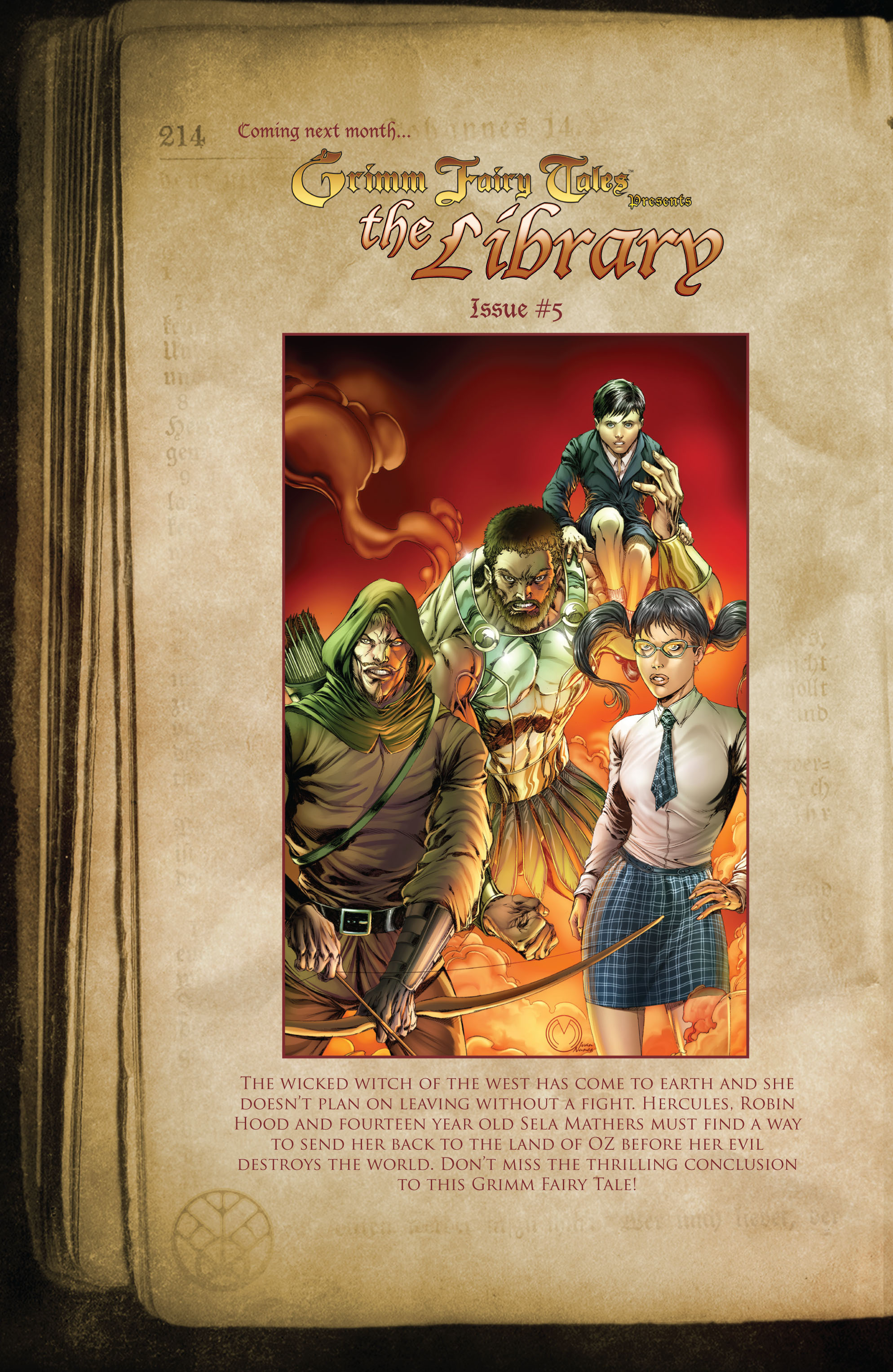 Read online Grimm Fairy Tales presents The Library comic -  Issue #4 - 24