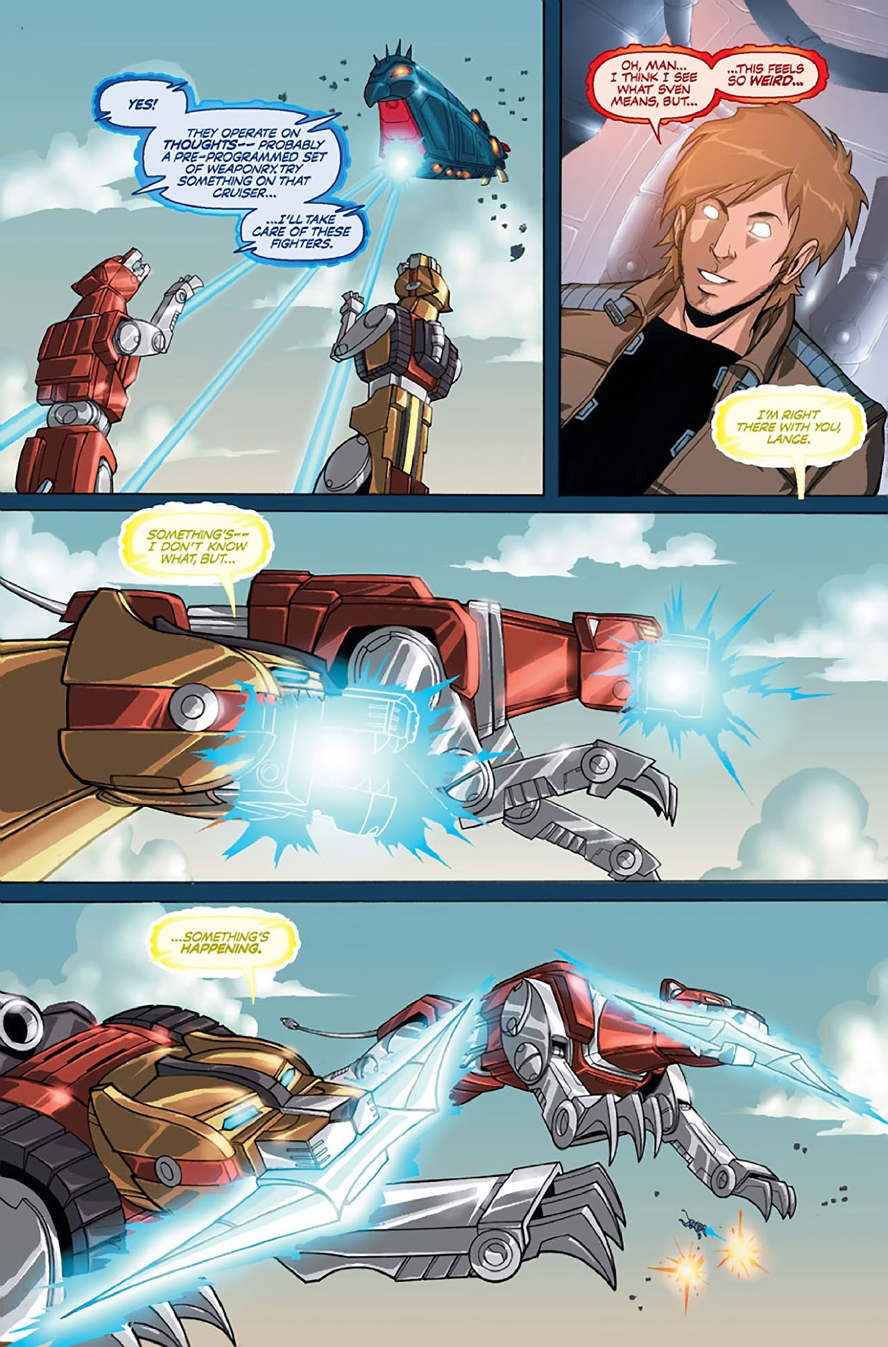 Read online Voltron: Defender of the Universe (Existed) comic -  Issue #3 - 14