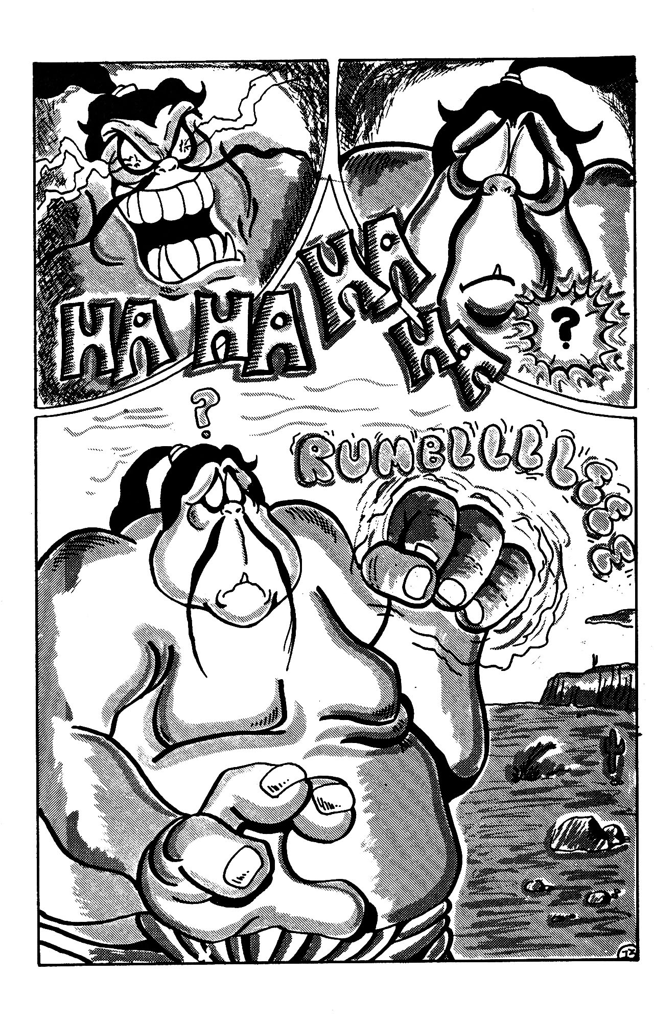 Read online Geriatric Gangrene Jujitsu Gerbils comic -  Issue #2 - 16