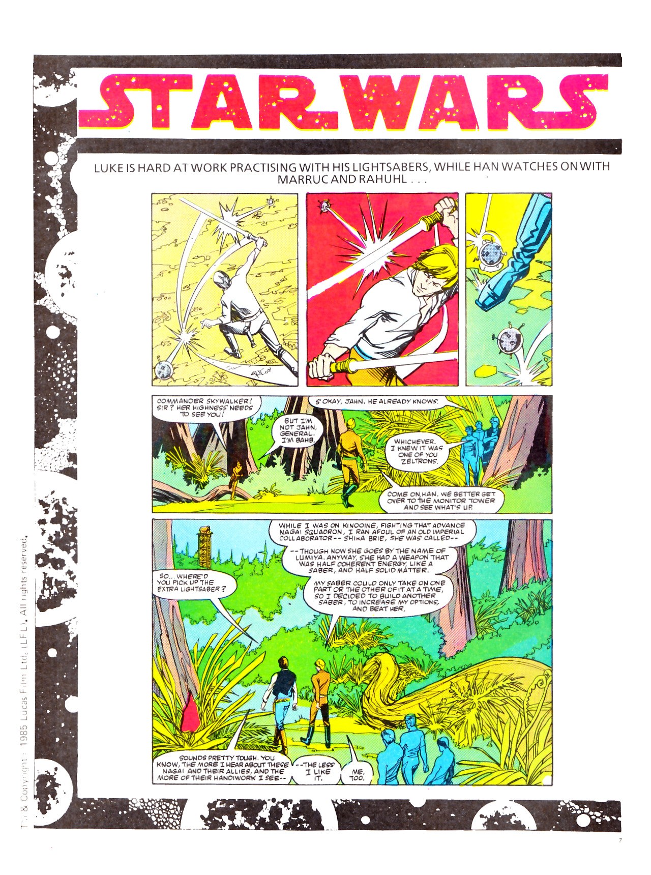 Read online Return of the Jedi comic -  Issue #117 - 7