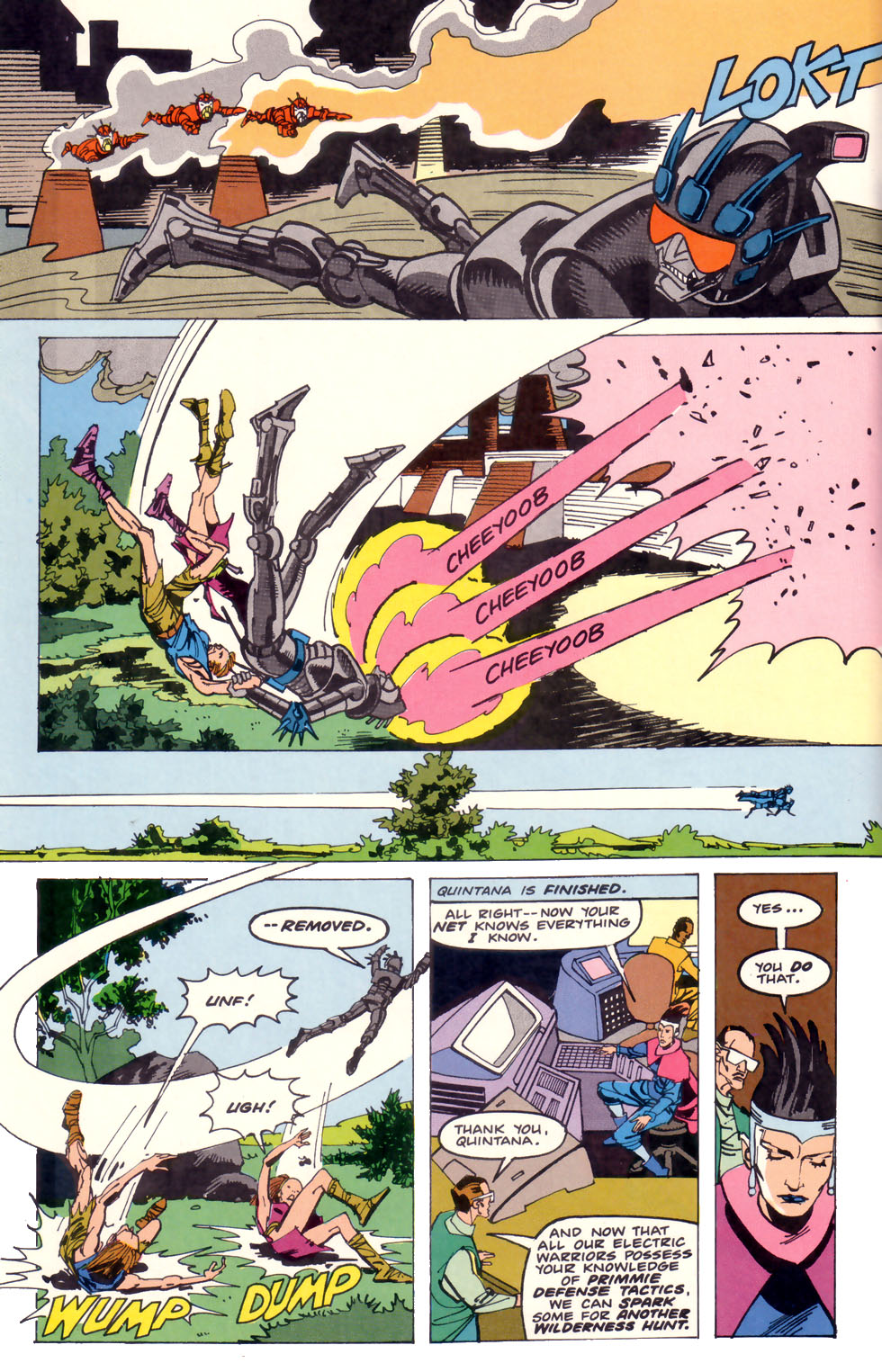 Read online Electric Warrior comic -  Issue #5 - 26