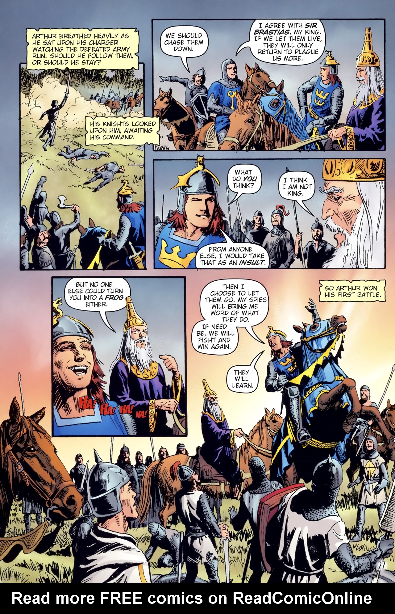 Read online King Arthur - Excalibur Unsheated comic -  Issue # Full - 27