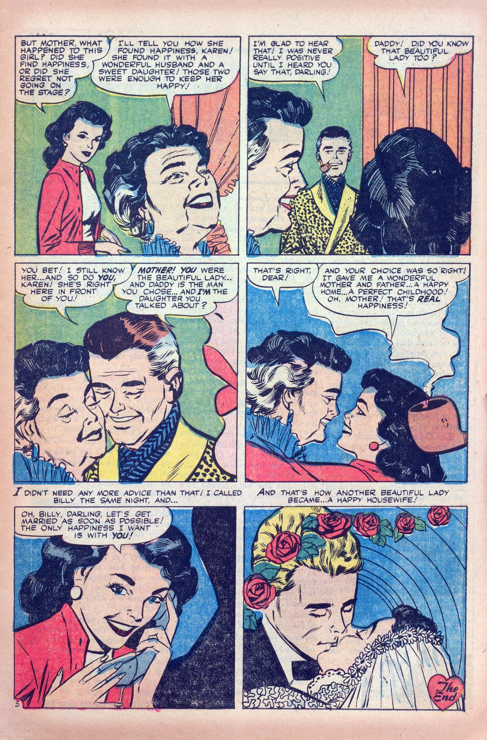 Read online Love Romances comic -  Issue #67 - 7