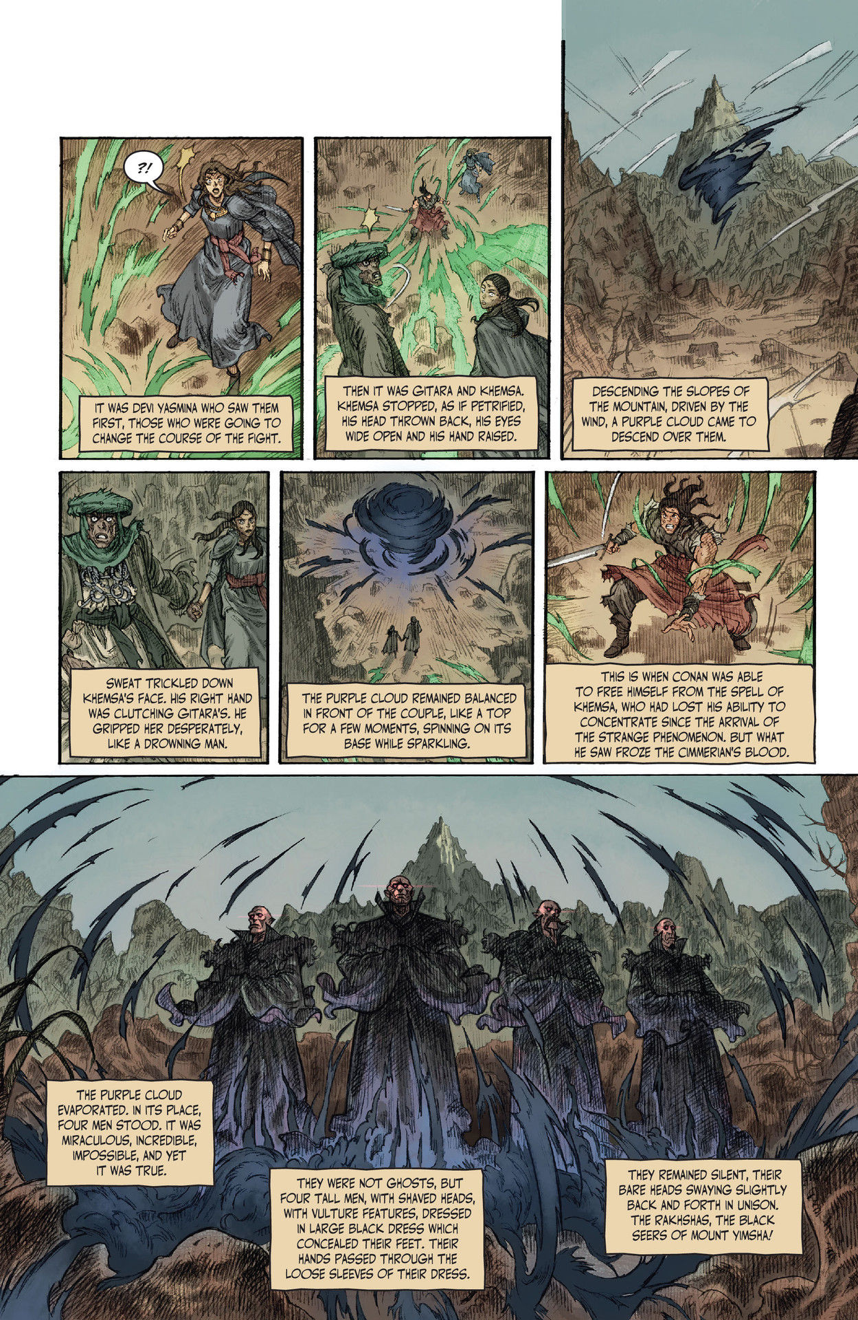 Read online The Cimmerian comic -  Issue # TPB 2 (Part 1) - 40