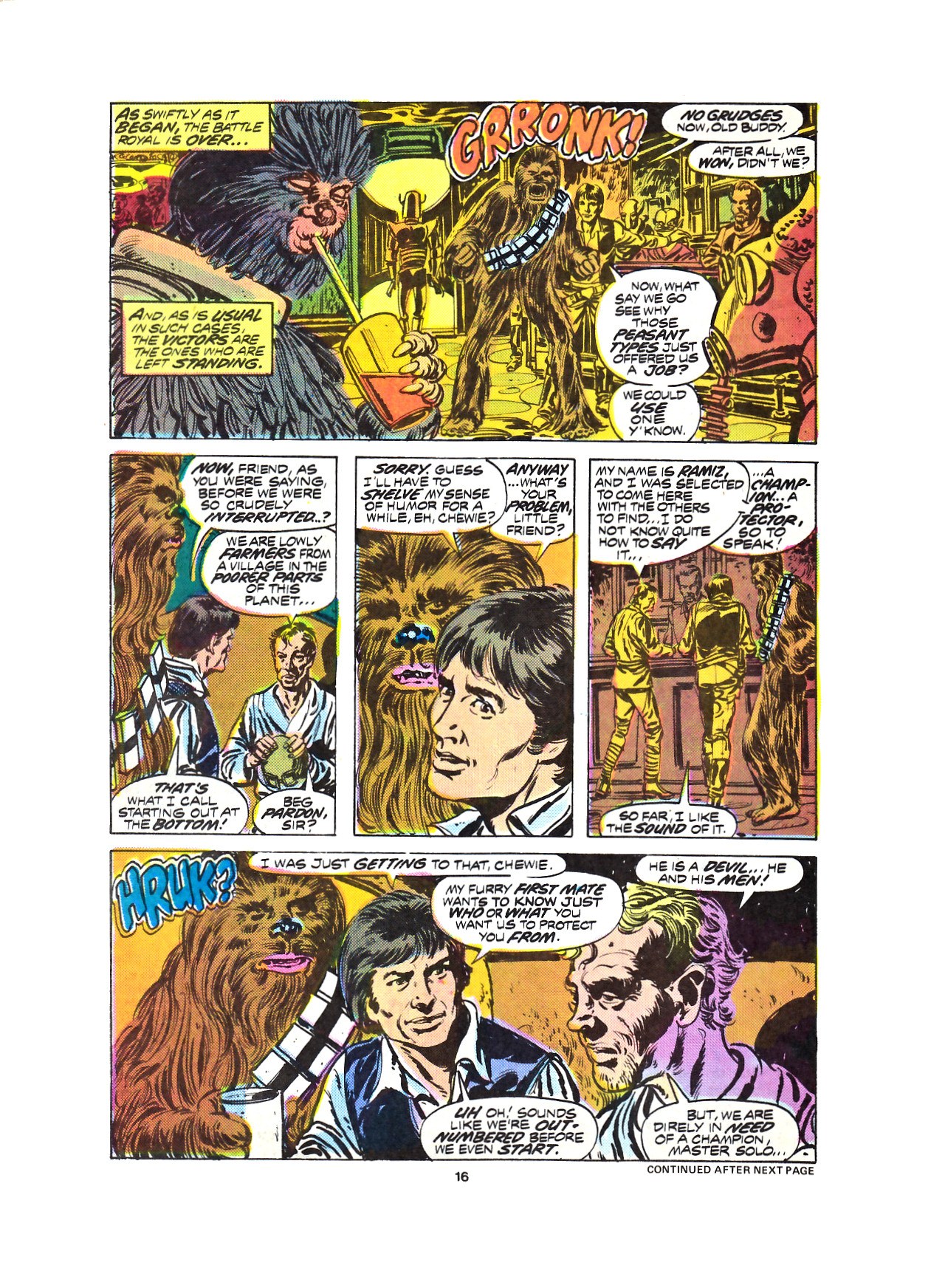Read online Return of the Jedi comic -  Issue #21 - 16