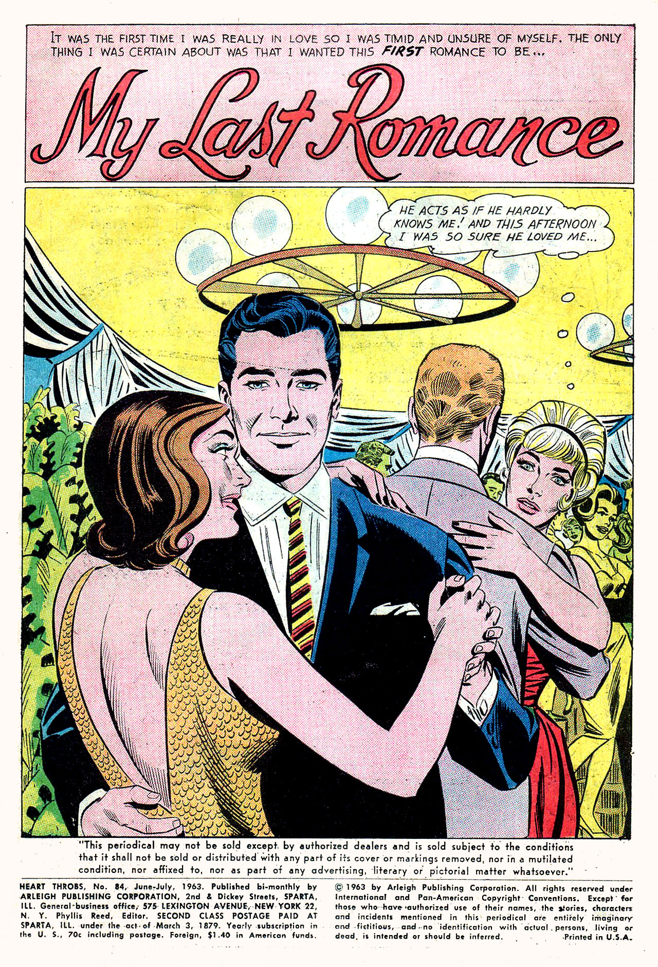 Read online Heart Throbs comic -  Issue #84 - 3